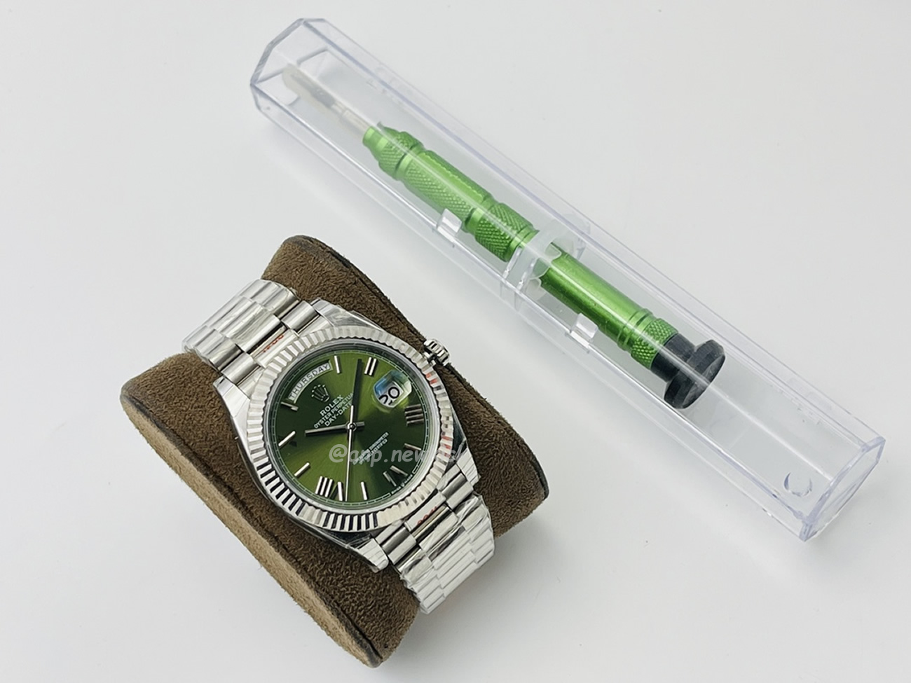 Rolex Day Date Olive Green 228239 0033 (4) - www.newkick.org Rolex Day Date Olive Green 228239 0033 (4) - www.newkick.org