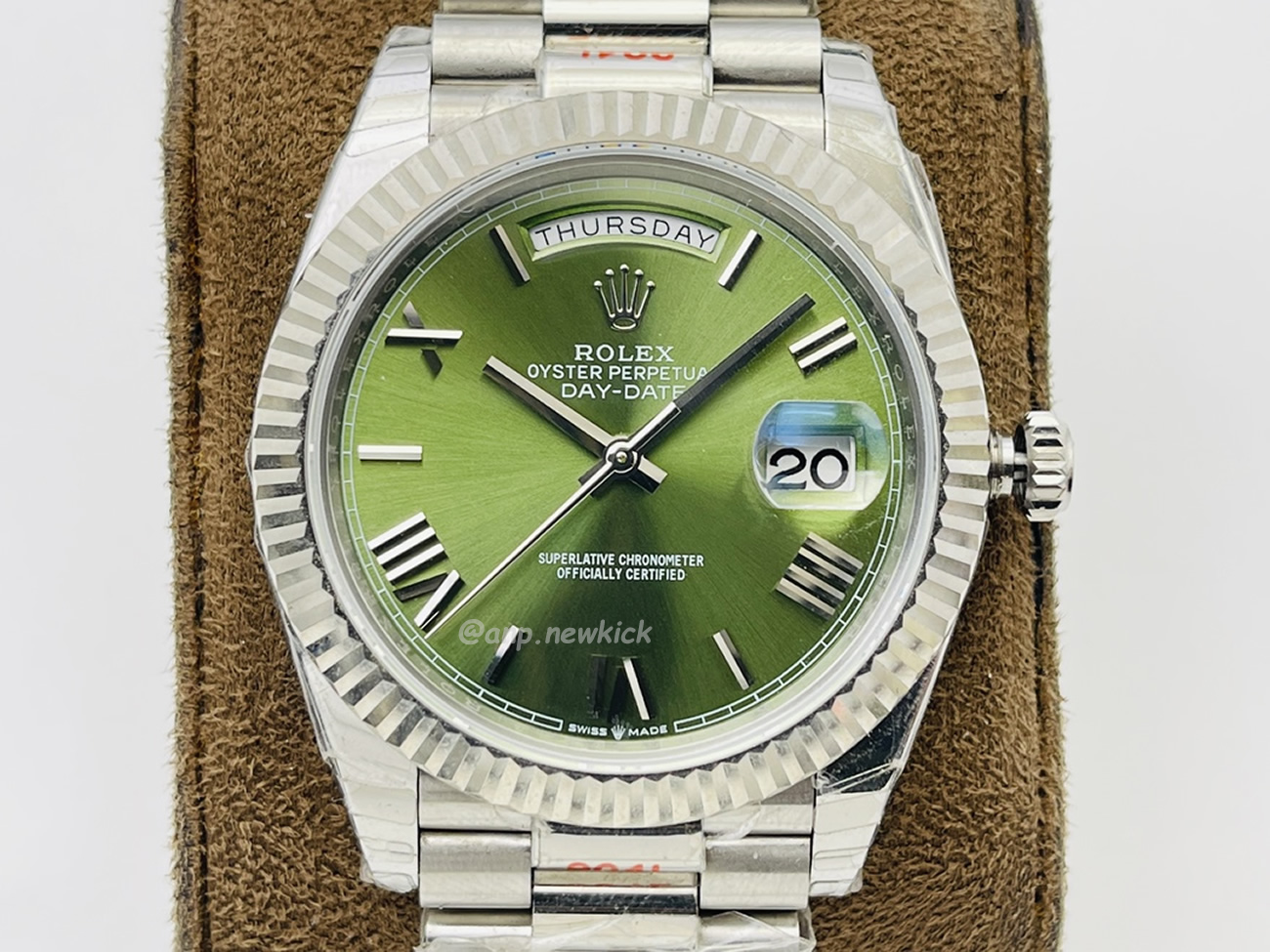 Rolex Day Date Olive Green 228239 0033 (6) - www.newkick.org Rolex Day Date Olive Green 228239 0033 (6) - www.newkick.org
