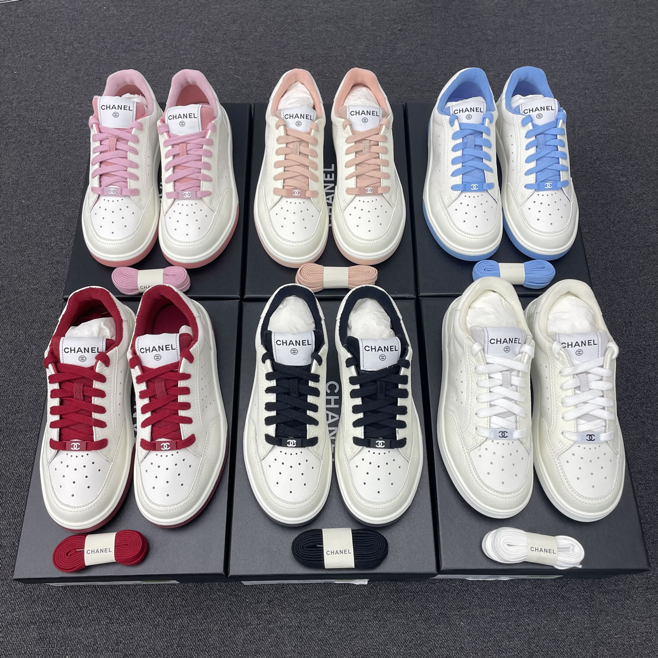 Chanel 22p Trainer White Black Burgundy Light Pink Blue (25) - www.newkick.org Chanel 22p Trainer White Black Burgundy Light Pink Blue (25) - www.newkick.org
