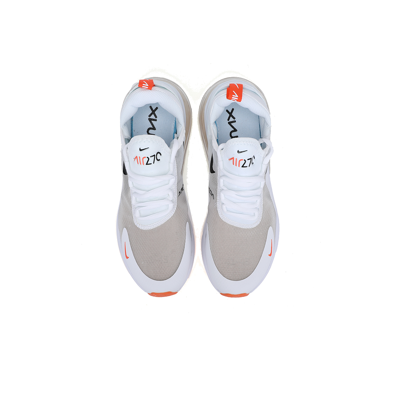Nike Air Max 270 White Orange (4) - www.newkick.org