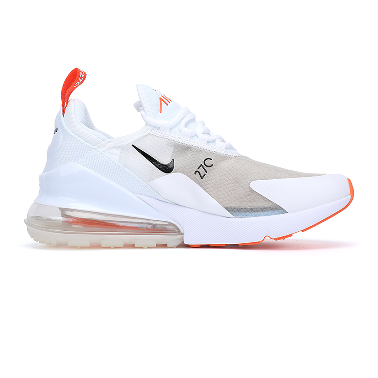 Nike Air Max 270 White Orange (5) - www.newkick.org
