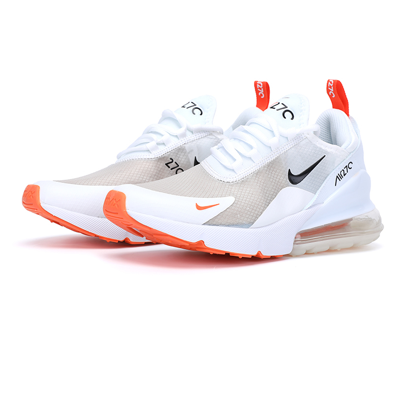 Nike Air Max 270 White Orange (6) - www.newkick.org