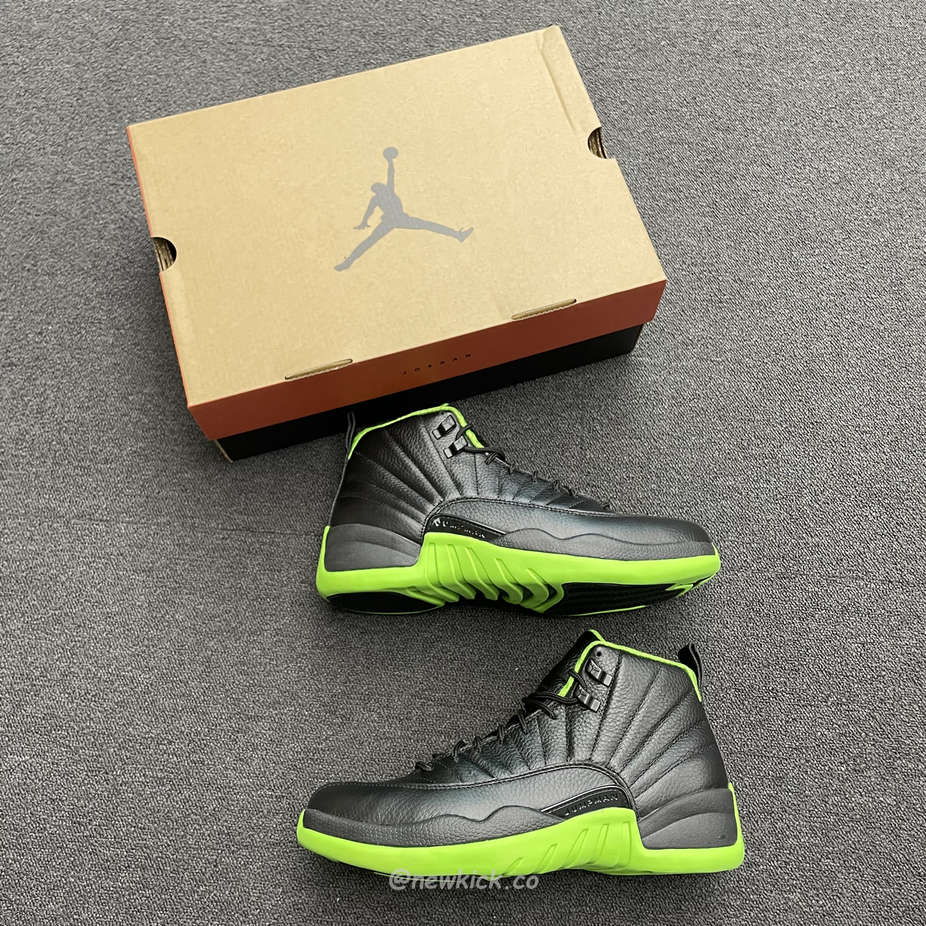 Air Jordan 12 Retro Black Green 280days Of Flight (6) - www.newkick.org