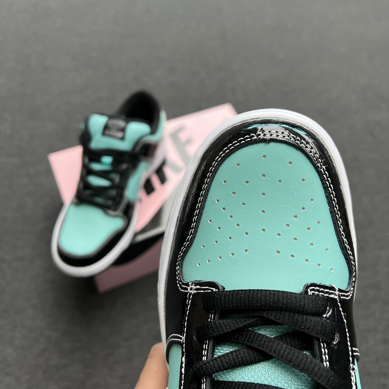 Nike Sb Dunk Low Diamond Supply Co. Aqua Blue 304292 402 (10) - www.newkick.org