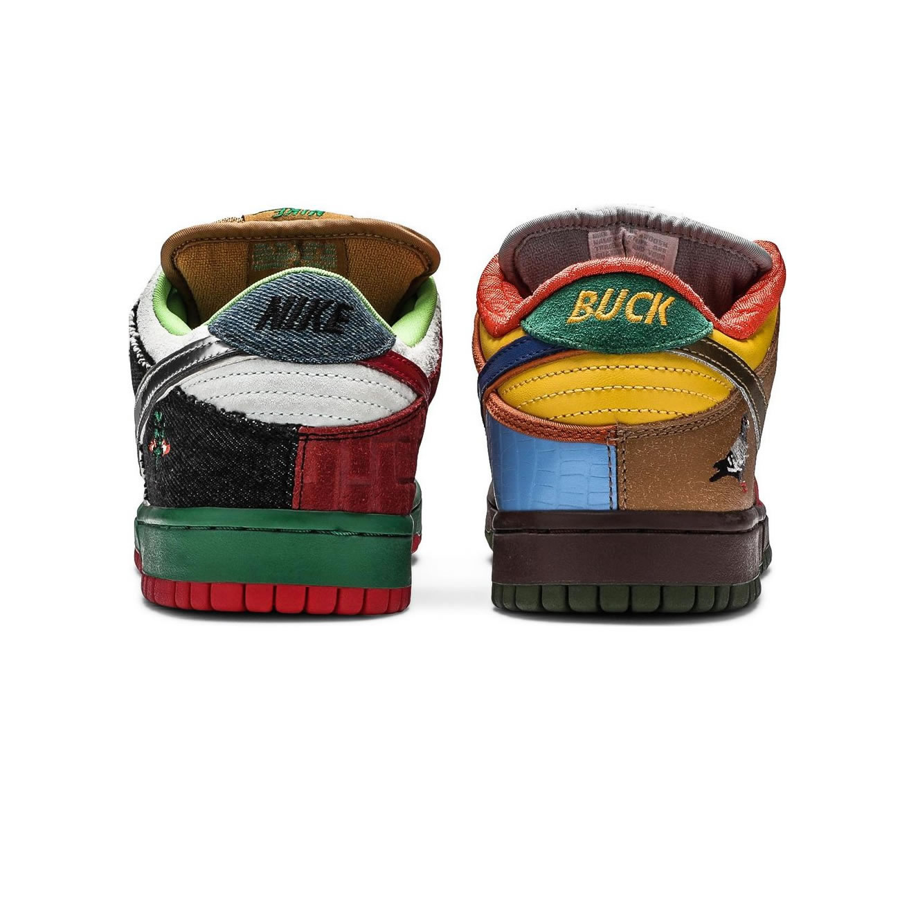 Nike Sb Dunk Low What The Dunk 318403 141 (4) - www.newkick.org