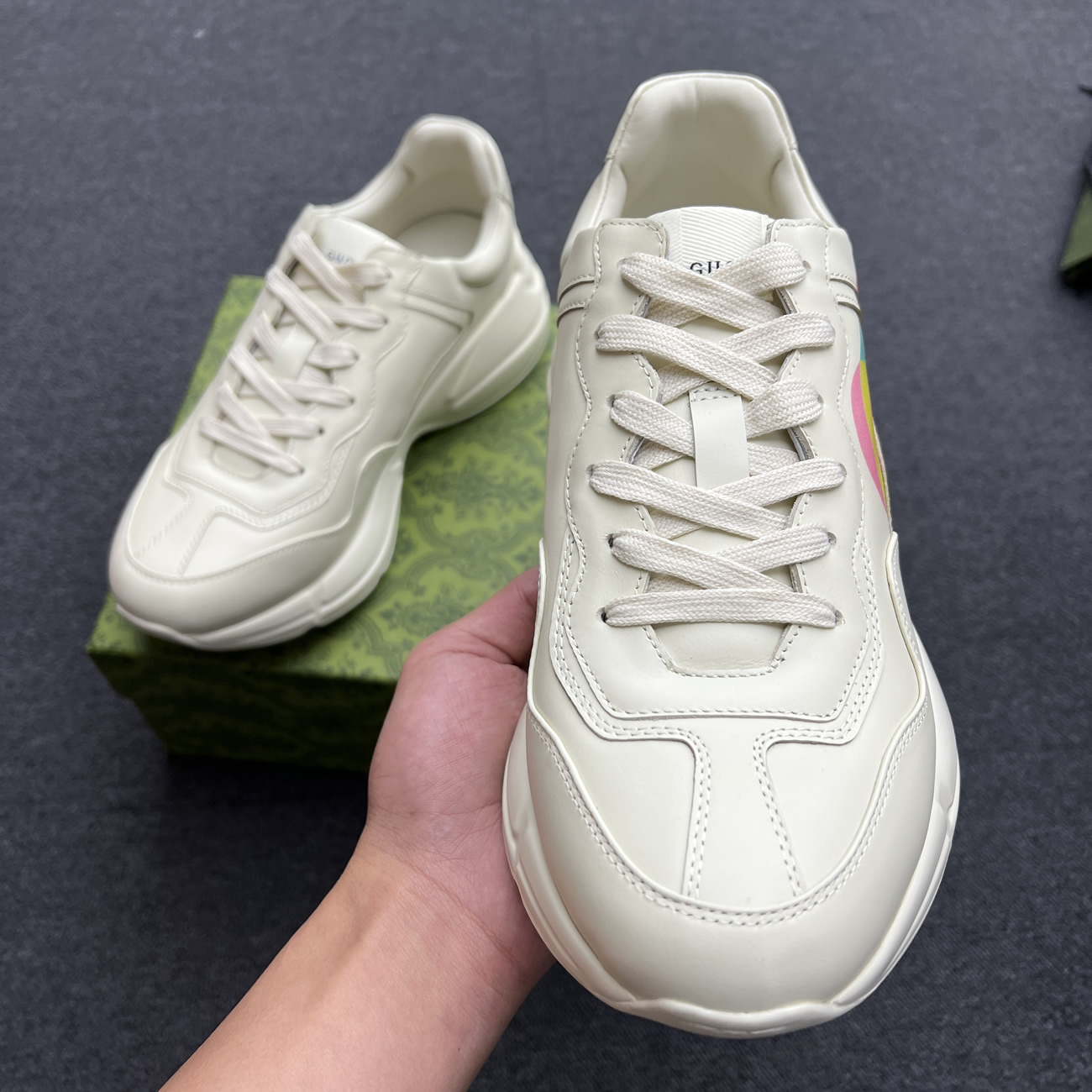 Gucci Rhyton Gg Logo W 386750 A3830 1818 (2) - www.newkick.org