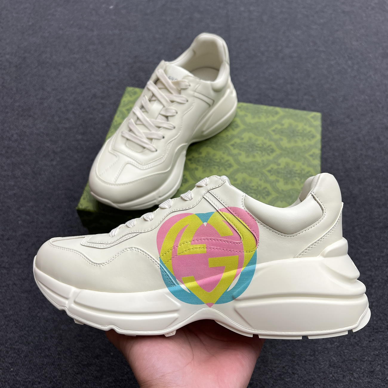 Gucci Rhyton Gg Logo W 386750 A3830 1818 (3) - www.newkick.org