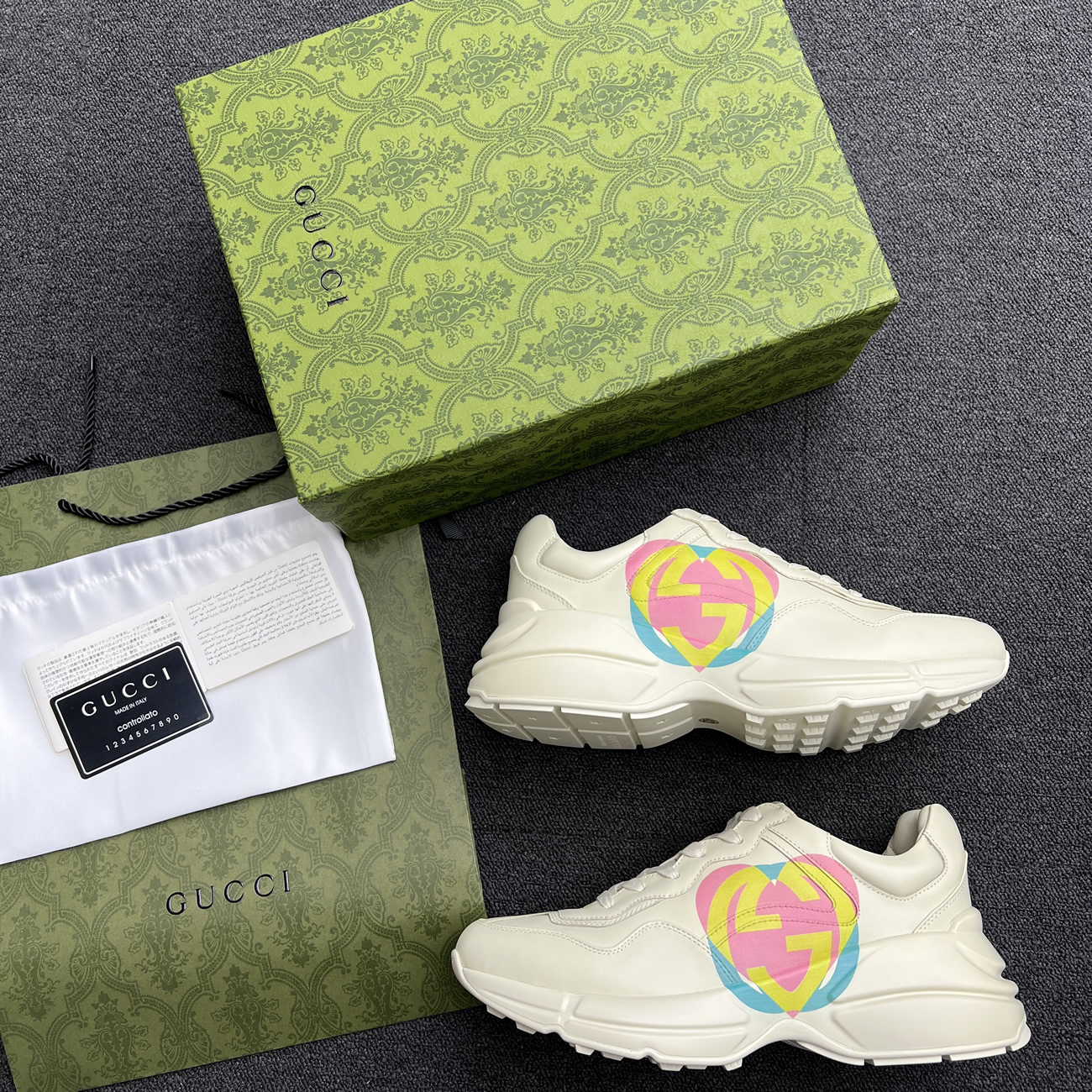Gucci Rhyton Gg Logo W 386750 A3830 1818 (7) - www.newkick.org