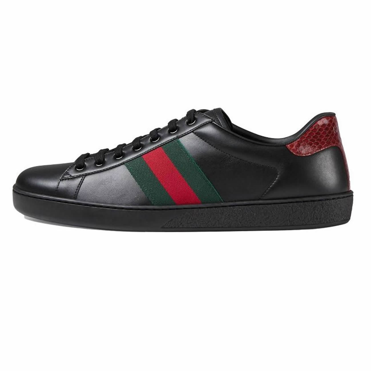 Gucci Ace Leather Black 386750 02jr0 1078 (1) - www.newkick.org Gucci Ace Leather Black 386750 02jr0 1078 (1) - www.newkick.org