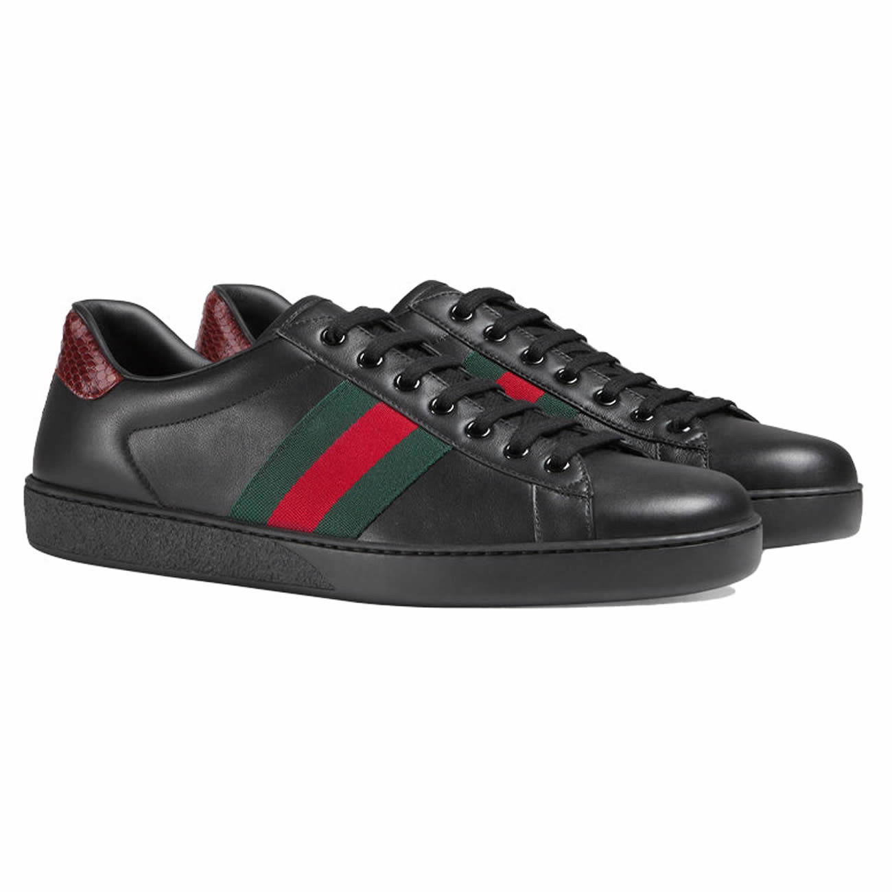 Gucci Ace Leather Black 386750 02jr0 1078 (3) - www.newkick.org Gucci Ace Leather Black 386750 02jr0 1078 (3) - www.newkick.org