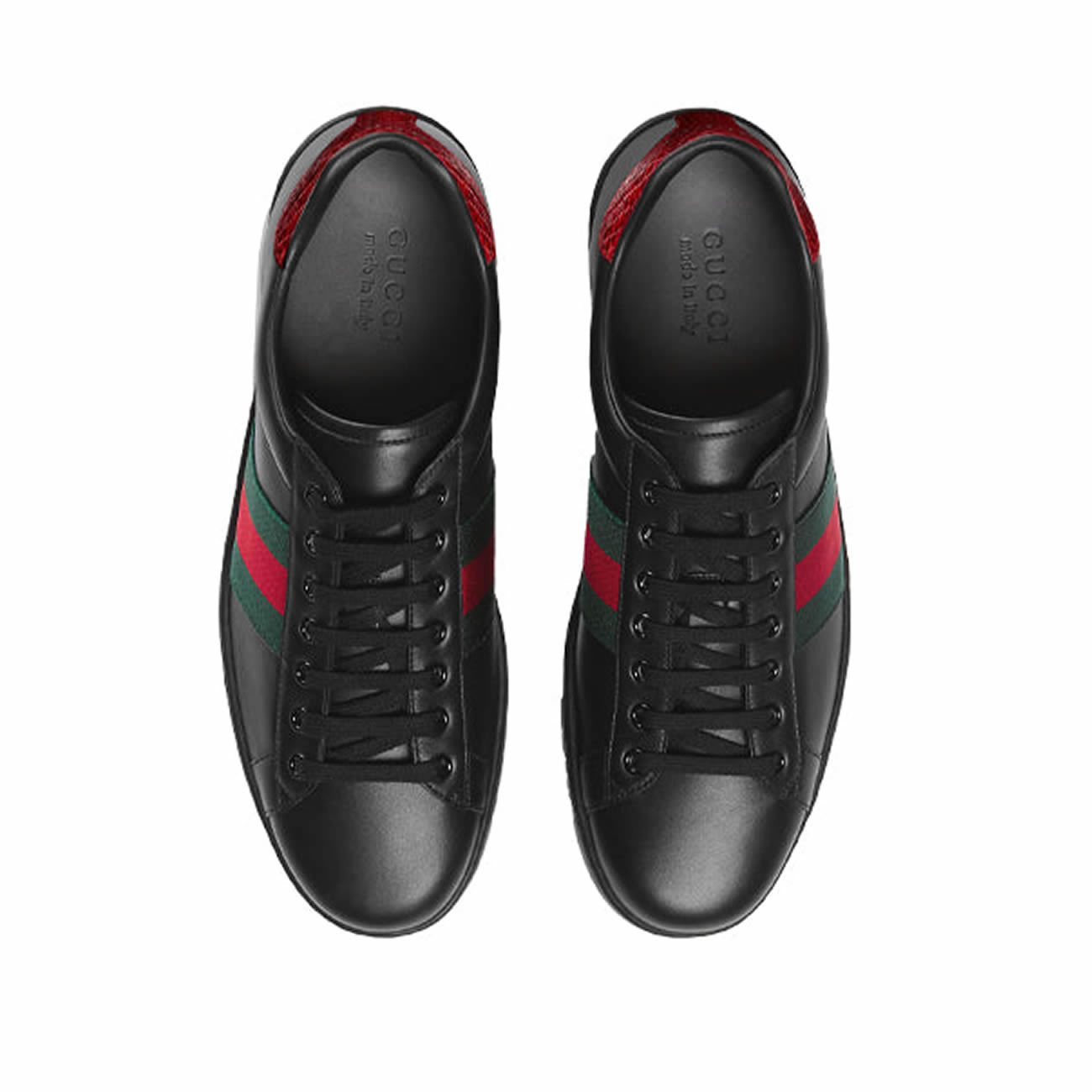 Gucci Ace Leather Black 386750 02jr0 1078 (4) - www.newkick.org Gucci Ace Leather Black 386750 02jr0 1078 (4) - www.newkick.org