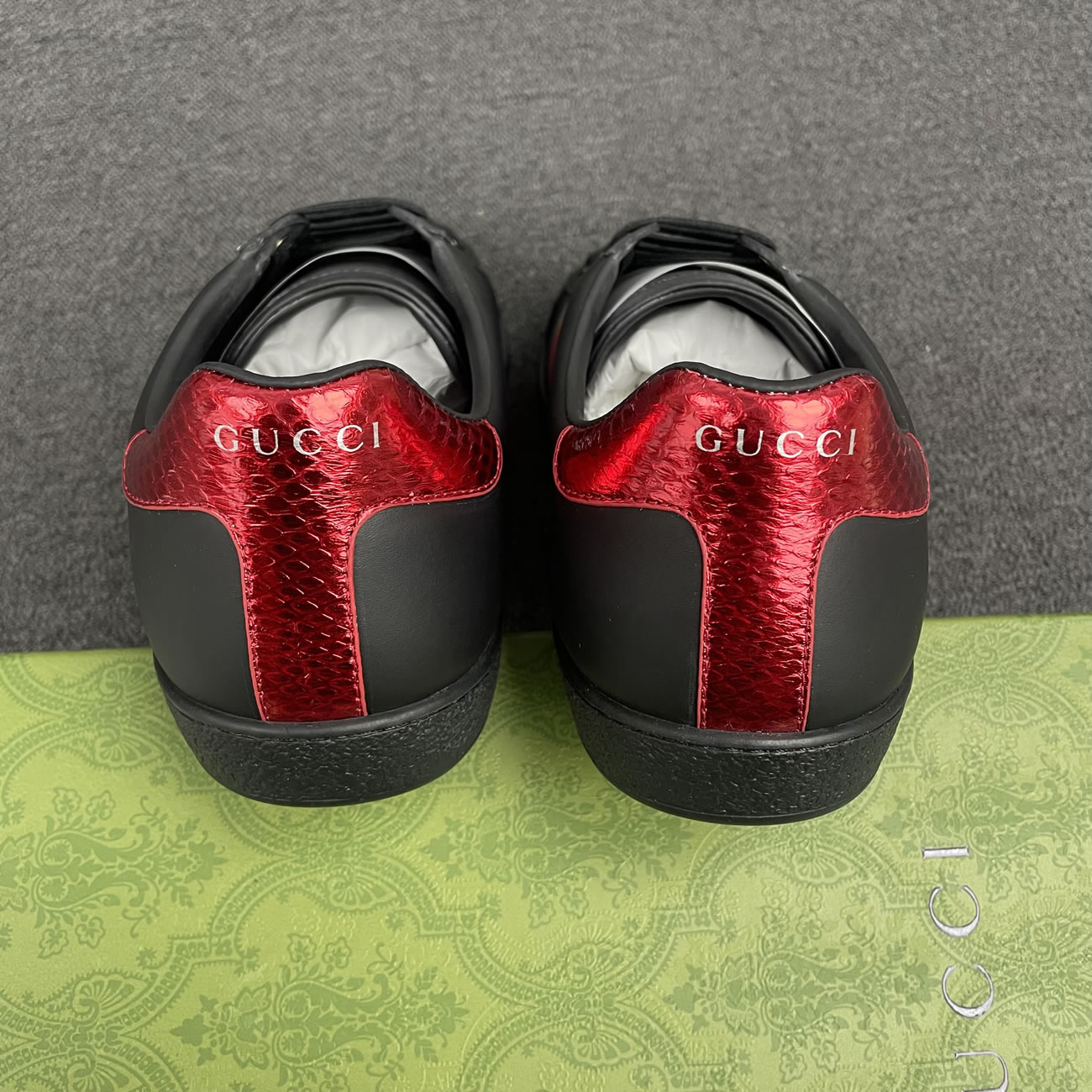 Gucci Ace Leather Black 386750 02jr0 1078 (7) - www.newkick.org Gucci Ace Leather Black 386750 02jr0 1078 (7) - www.newkick.org