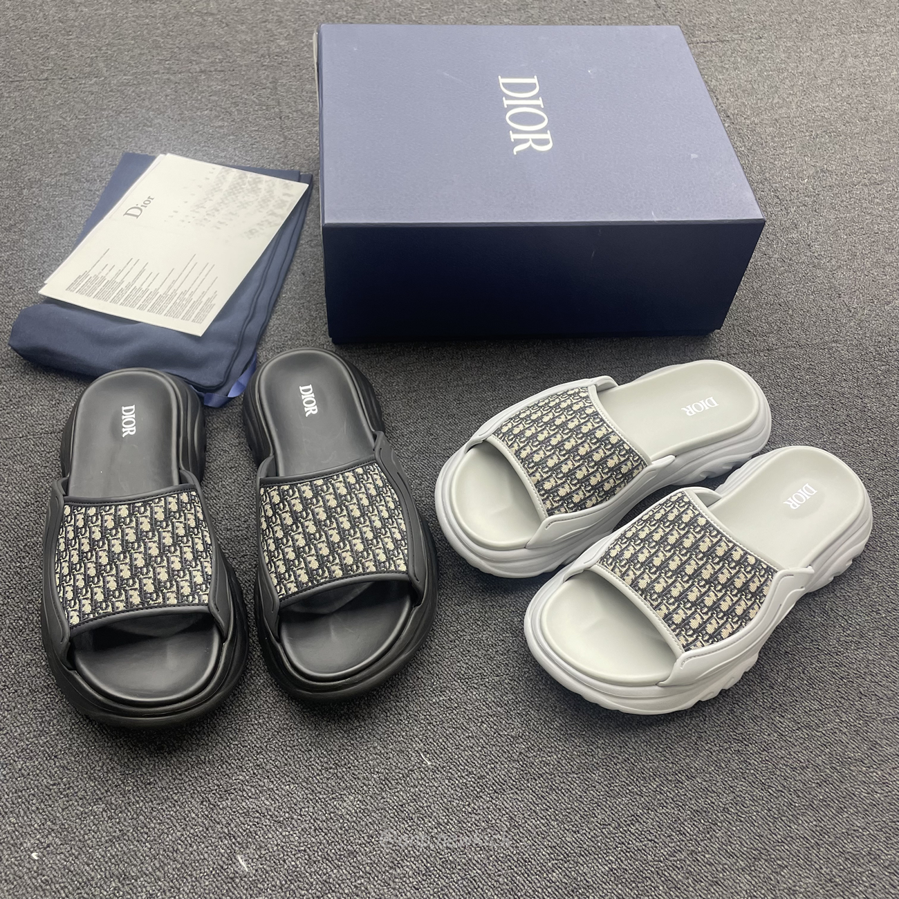 Dior H Town Sandals Grey Rubber And Beige And Black Dior Oblique Twilight 3sa132zyf H800 (9) - www.newkick.org Dior H Town Sandals Grey Rubber And Beige And Black Dior Oblique Twilight 3sa132zyf H800 (9) - www.newkick.org
