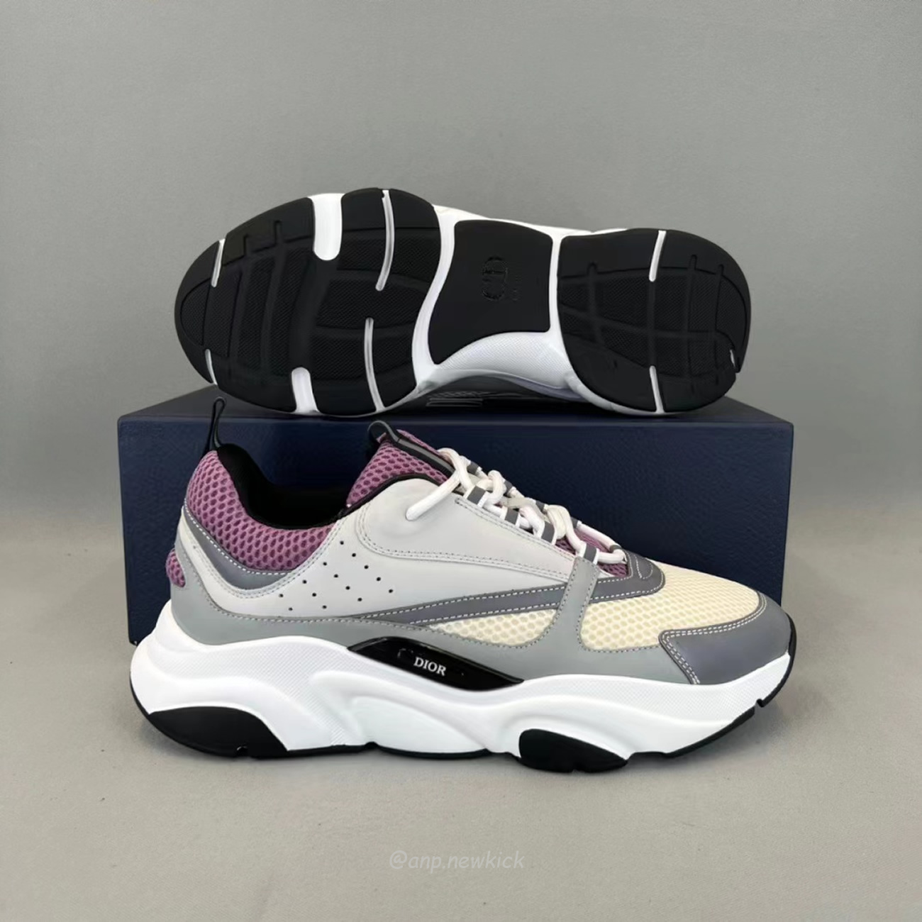 Dior B22 Cream Lavender Grey Beige (6) - www.newkick.org