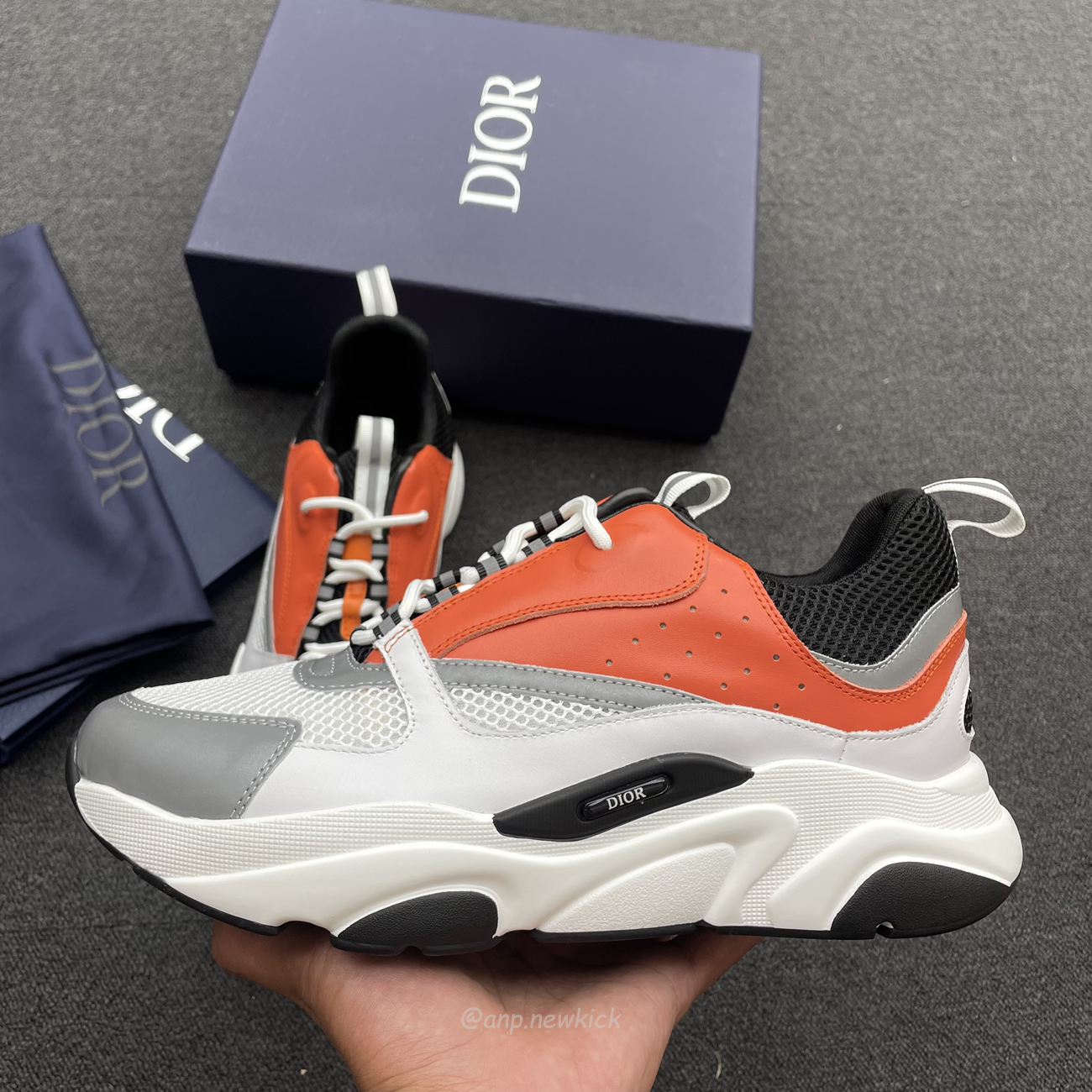 Dior B22 Orange White 3sn231yxx H369 (5) - www.newkick.org