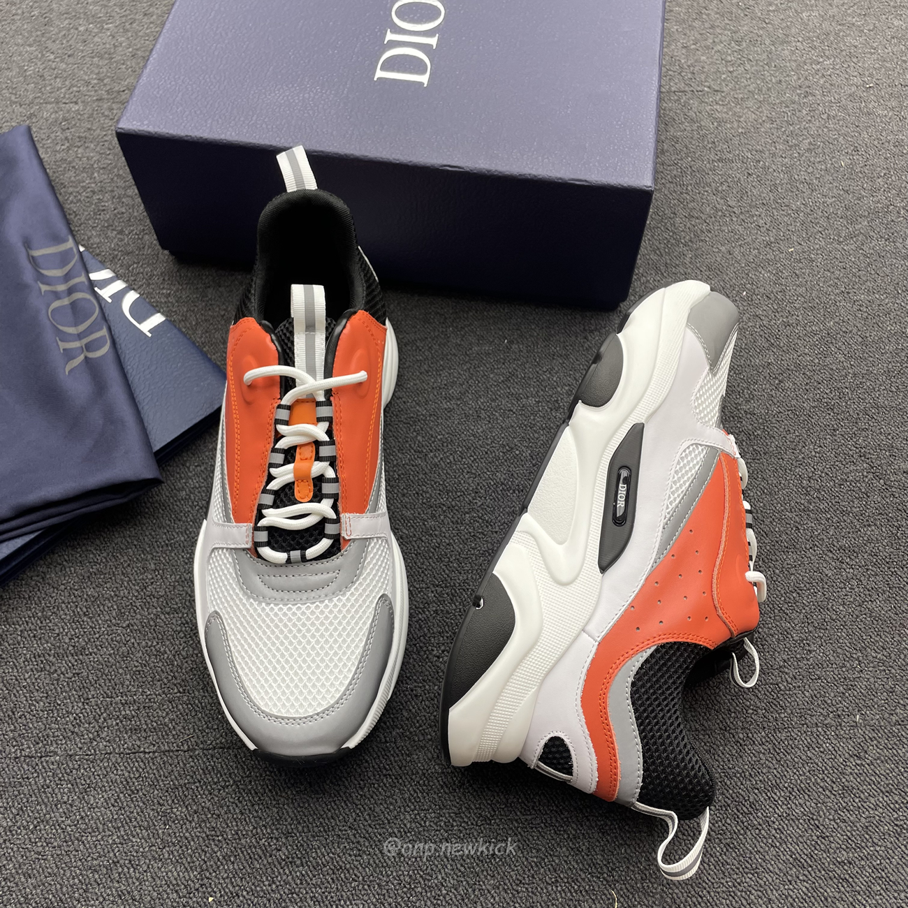 Dior B22 Orange White 3sn231yxx H369 (7) - www.newkick.org