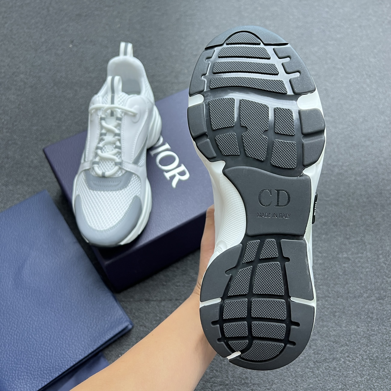 Dior B22 White Silver 3sn231yjg H000 (3) - www.newkick.org