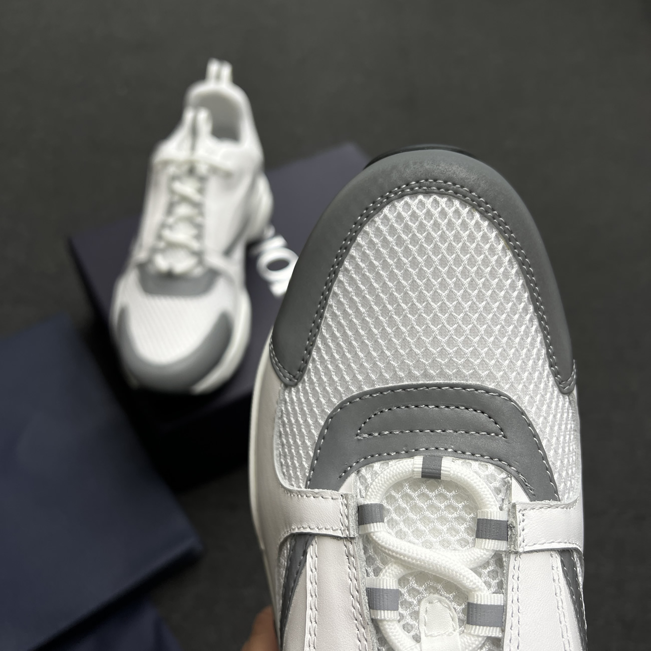Dior B22 White Silver 3sn231yjg H000 (4) - www.newkick.org