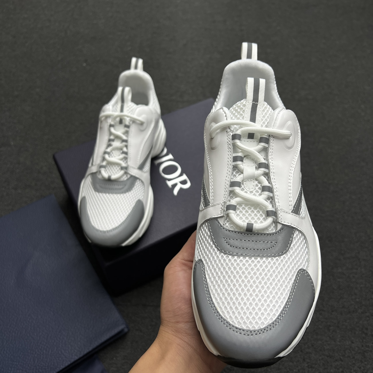 Dior B22 White Silver 3sn231yjg H000 (7) - www.newkick.org