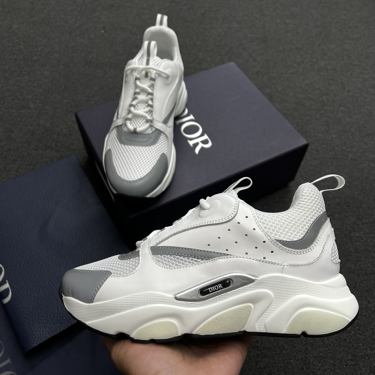 Dior B22 White Silver 3sn231yjg H000 (8) - www.newkick.org
