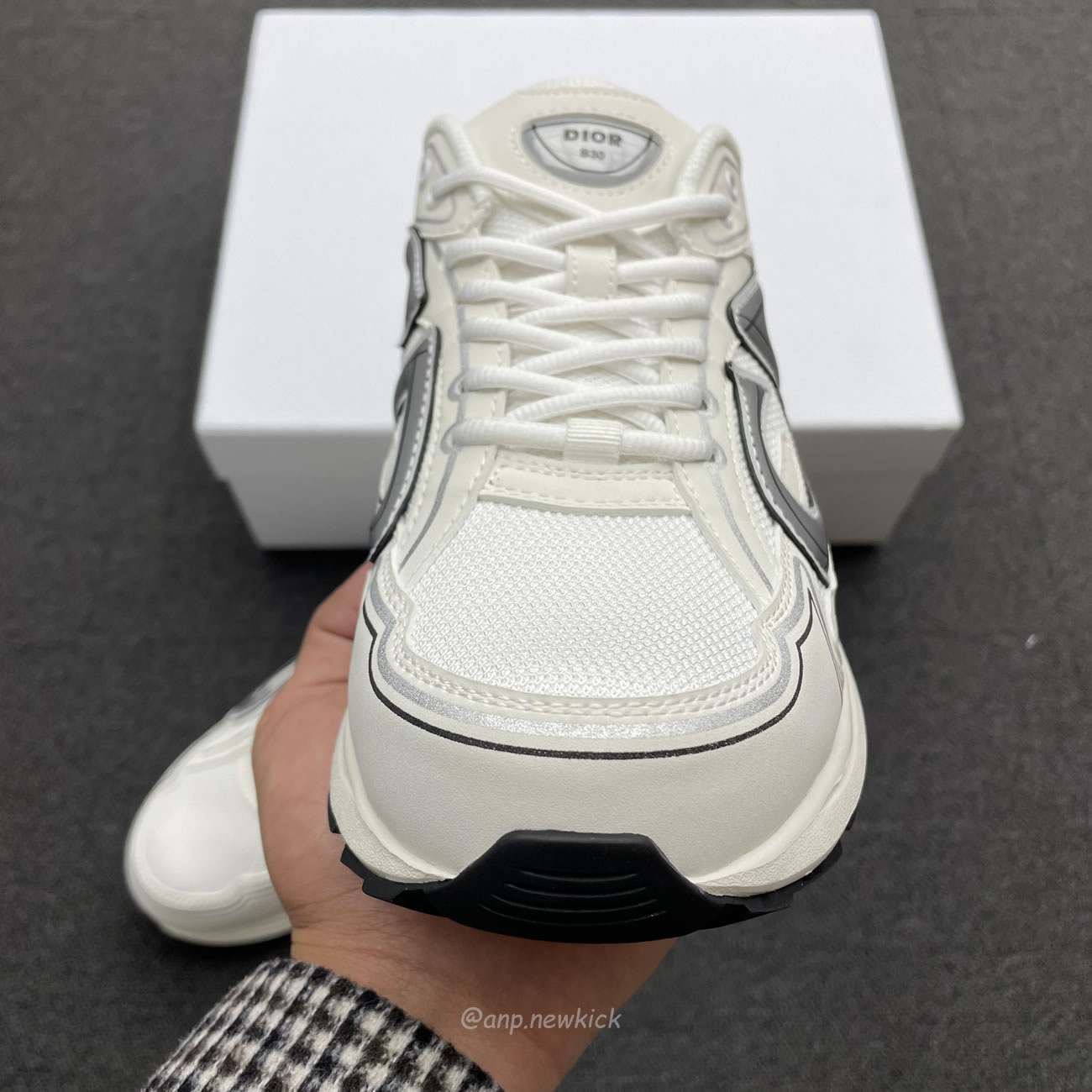 Dior B30 Microfiber Mesh White Grey 3sn279zndh000 (10) - www.newkick.org Dior B30 Microfiber Mesh White Grey 3sn279zndh000 (10) - www.newkick.org