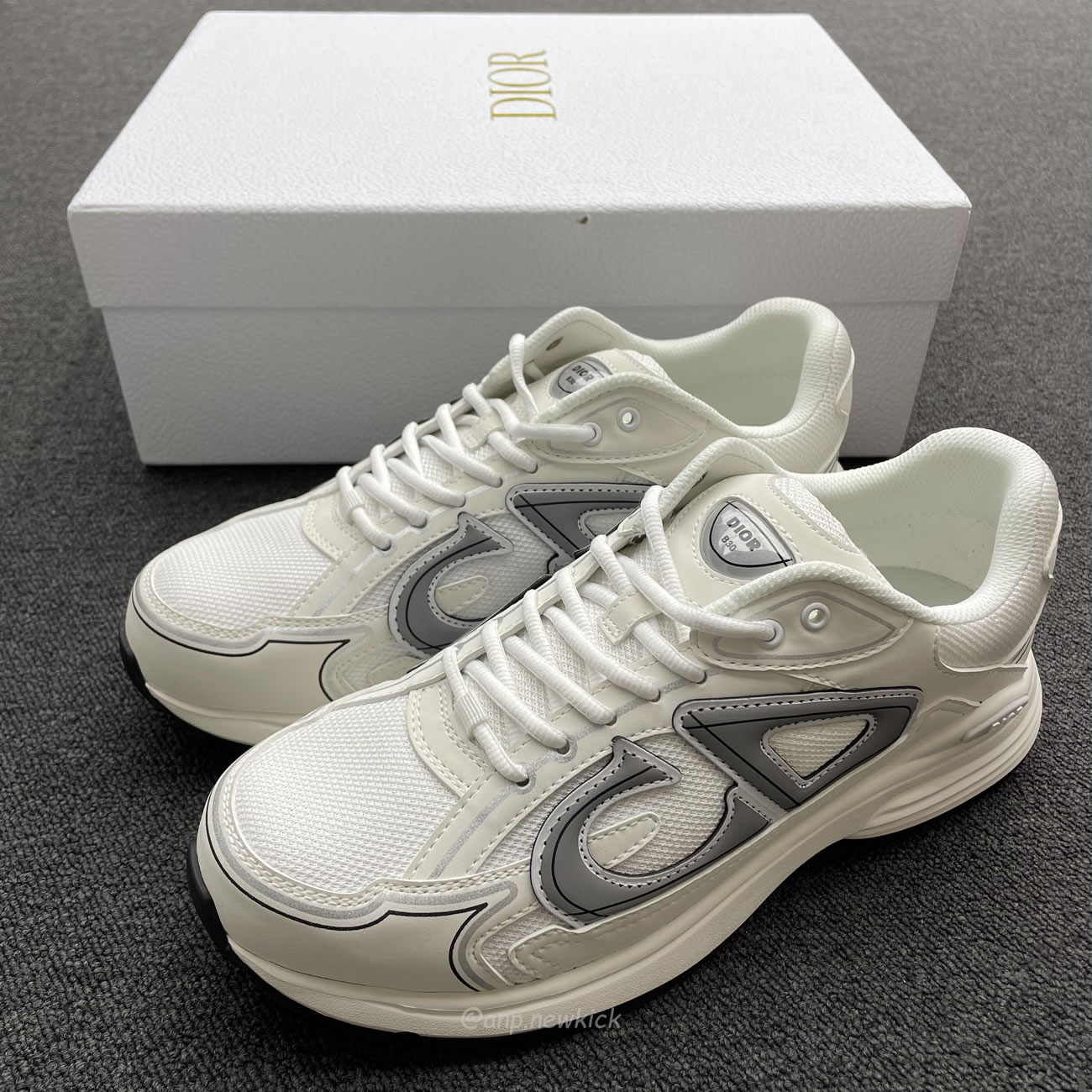 Dior B30 Microfiber Mesh White Grey 3sn279zndh000 (12) - www.newkick.org Dior B30 Microfiber Mesh White Grey 3sn279zndh000 (12) - www.newkick.org