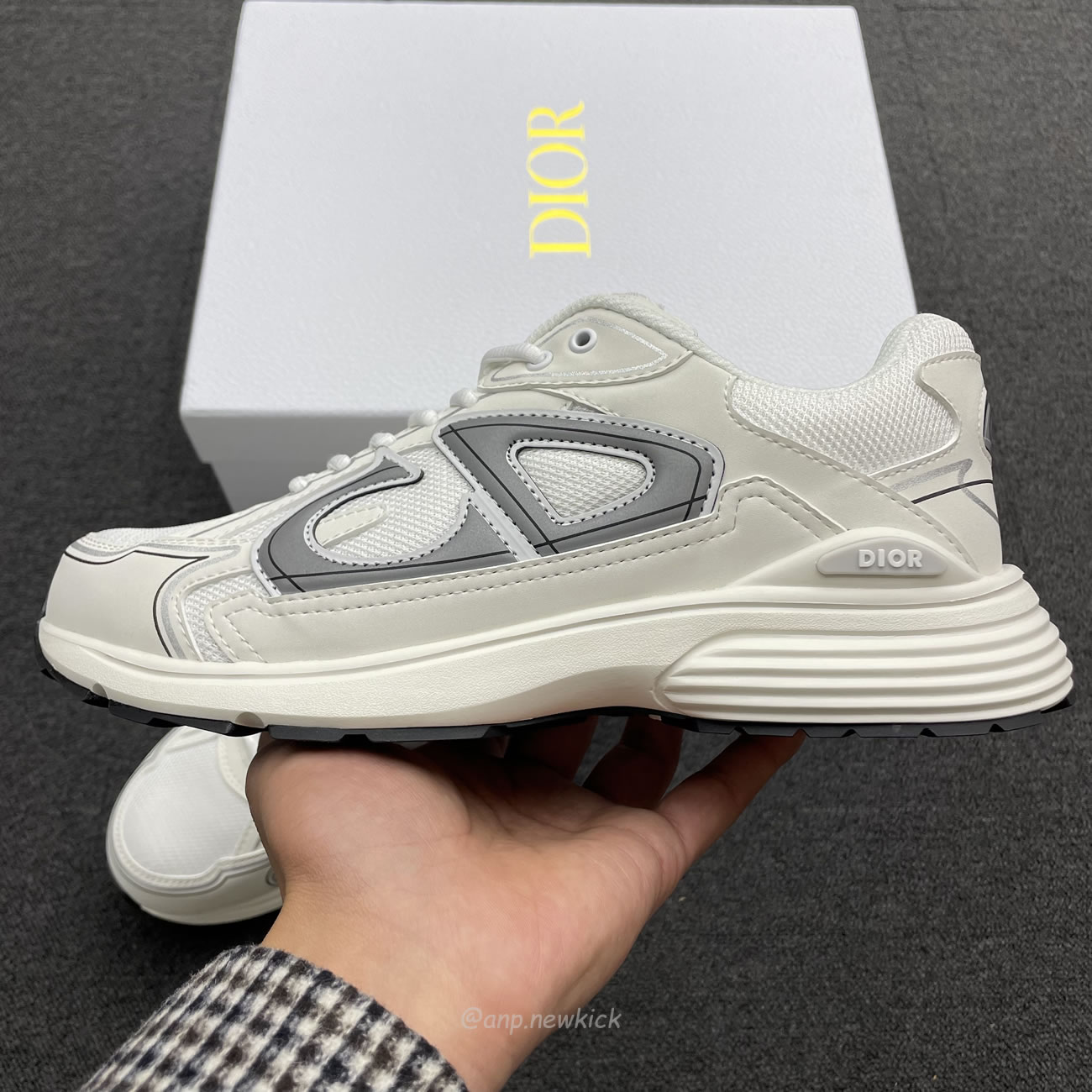 Dior B30 Microfiber Mesh White Grey 3sn279zndh000 (6) - www.newkick.org Dior B30 Microfiber Mesh White Grey 3sn279zndh000 (6) - www.newkick.org