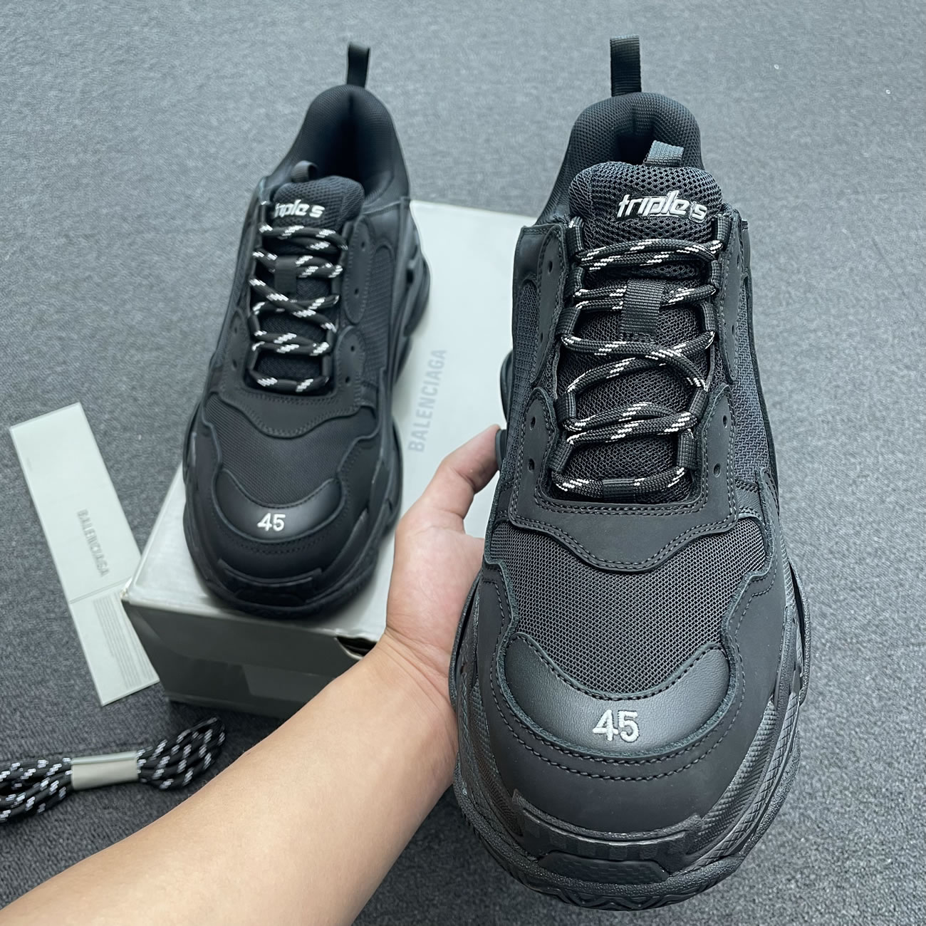 Balenciaga Triple S Black W 541624w09011000 (4) - www.newkick.org Balenciaga Triple S Black W 541624w09011000 (4) - www.newkick.org