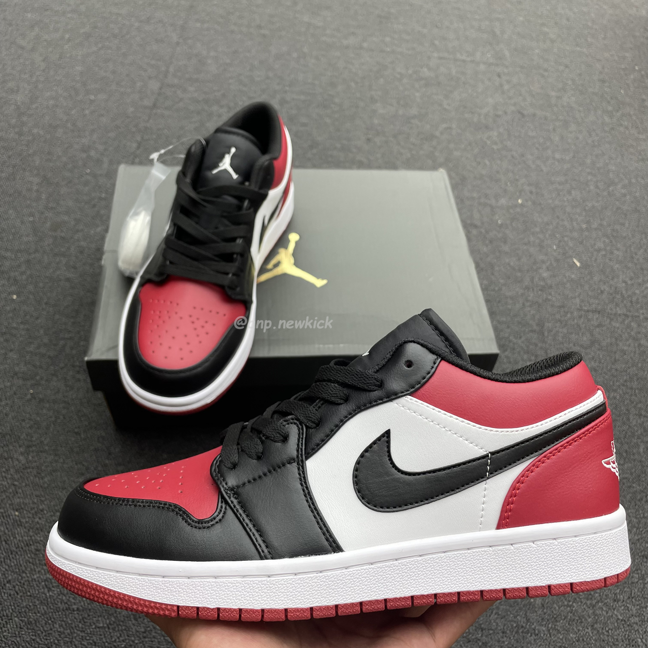 Air Jordan 1 Low Bred Toe 553558 612 (12) - www.newkick.org Air Jordan 1 Low Bred Toe 553558 612 (12) - www.newkick.org