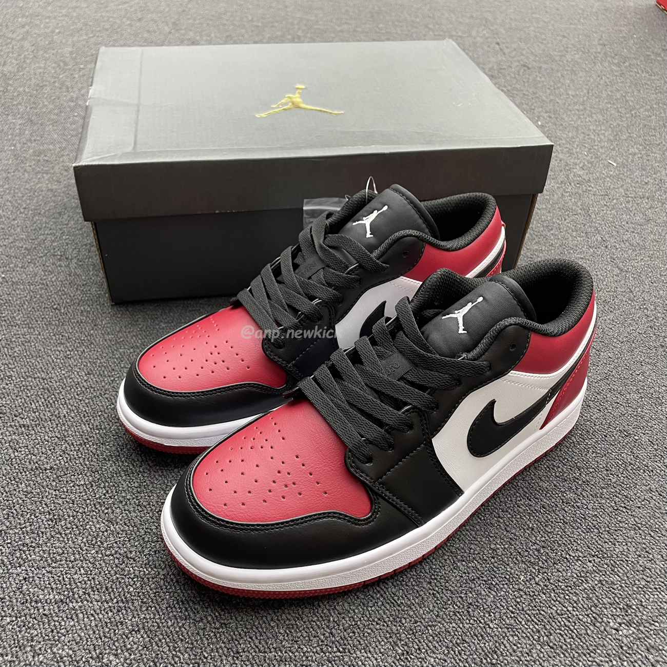 Air Jordan 1 Low Bred Toe 553558 612 (7) - www.newkick.org Air Jordan 1 Low Bred Toe 553558 612 (7) - www.newkick.org