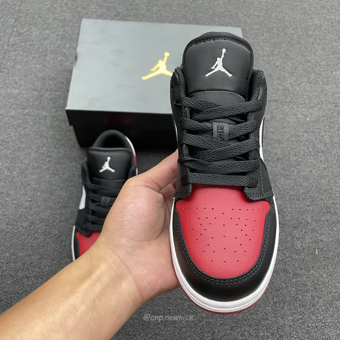 Air Jordan 1 Low Bred Toe Gs 553560 612 (11) - www.newkick.org Air Jordan 1 Low Bred Toe Gs 553560 612 (11) - www.newkick.org