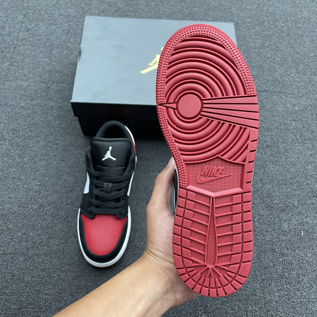 Air Jordan 1 Low Bred Toe Gs 553560 612 (13) - www.newkick.org Air Jordan 1 Low Bred Toe Gs 553560 612 (13) - www.newkick.org