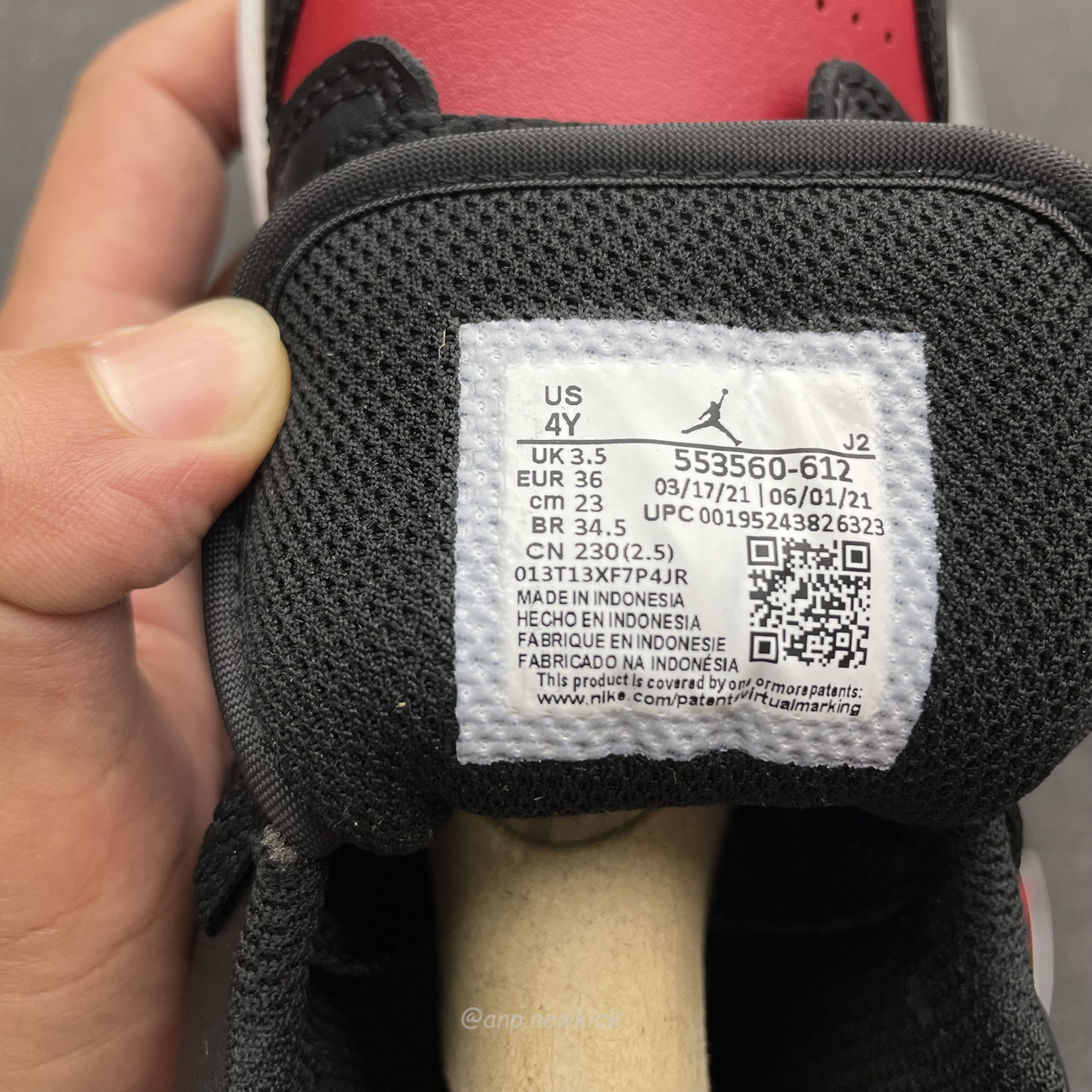 Air Jordan 1 Low Bred Toe Gs 553560 612 (5) - www.newkick.org Air Jordan 1 Low Bred Toe Gs 553560 612 (5) - www.newkick.org
