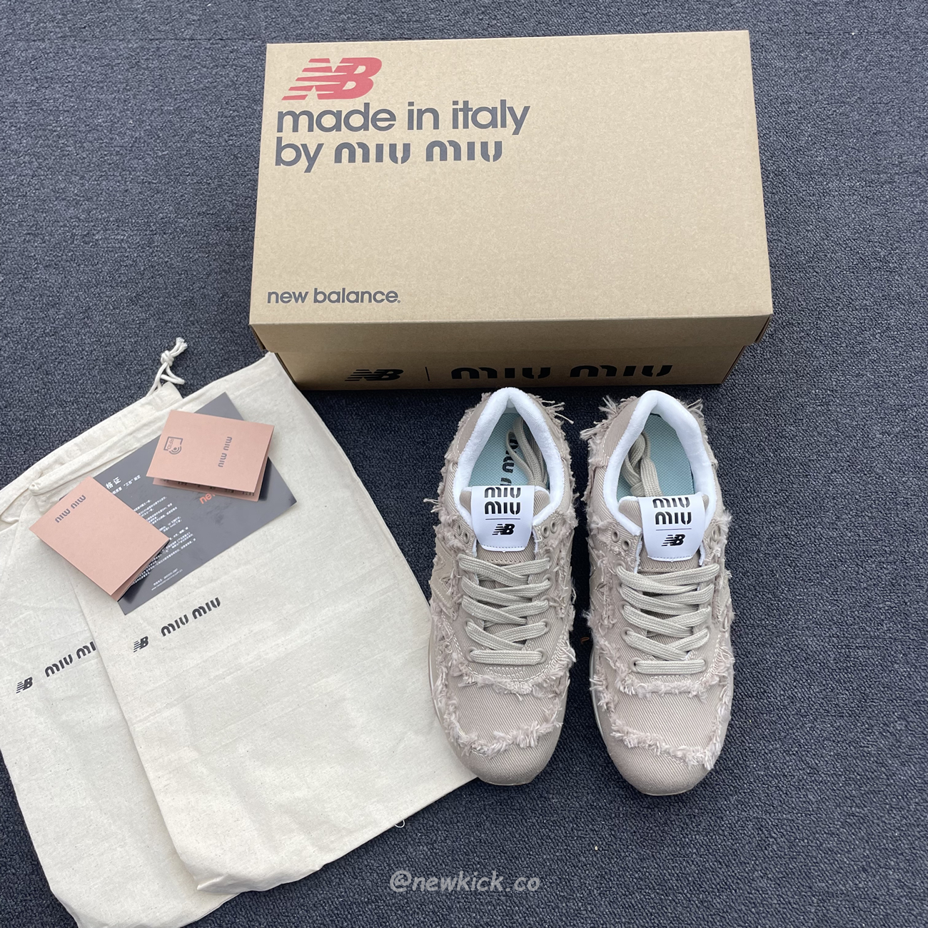 New Balance 574 Miu Miu Denim Colonial Beige (2) - www.newkick.org