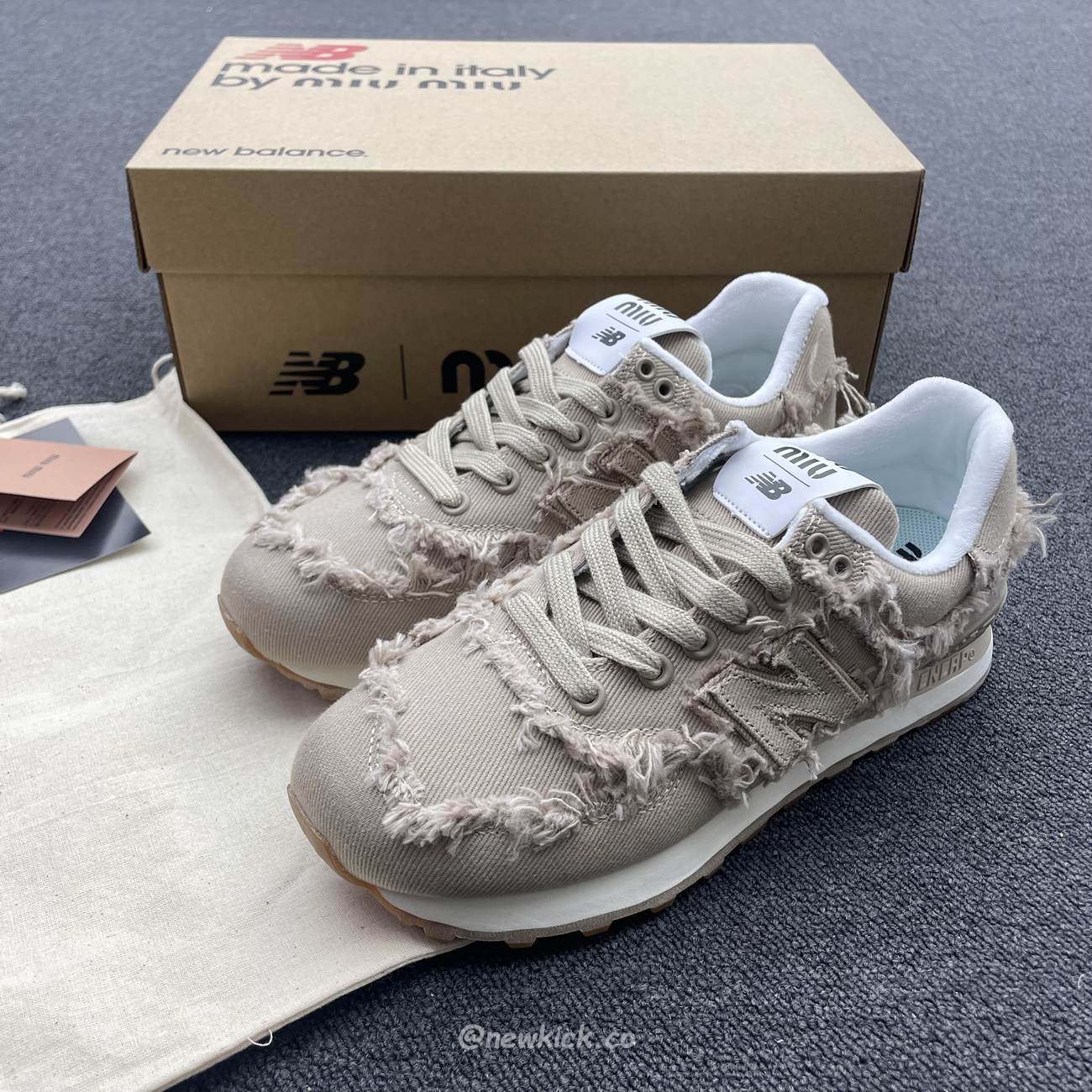 New Balance 574 Miu Miu Denim Colonial Beige (4) - www.newkick.org