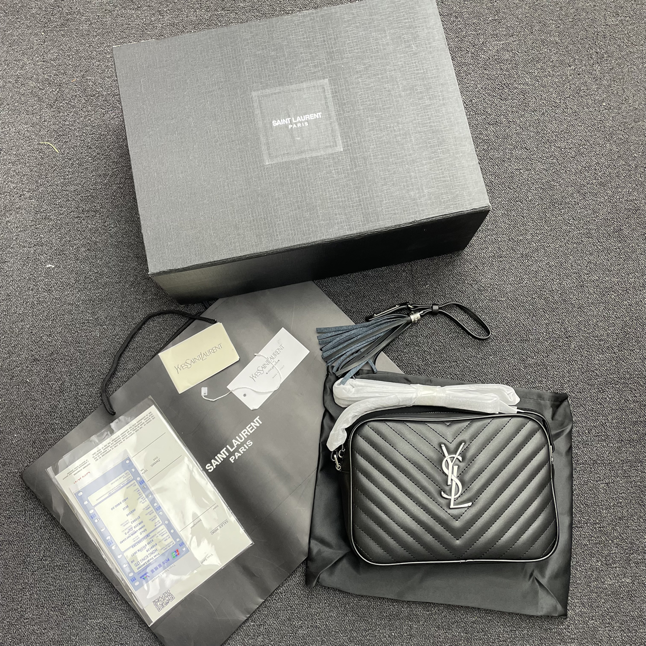 Saint Laurent Lou Crossbody Bag Quilted Black 612544dv7041242 (6) - www.newkick.org Saint Laurent Lou Crossbody Bag Quilted Black 612544dv7041242 (6) - www.newkick.org
