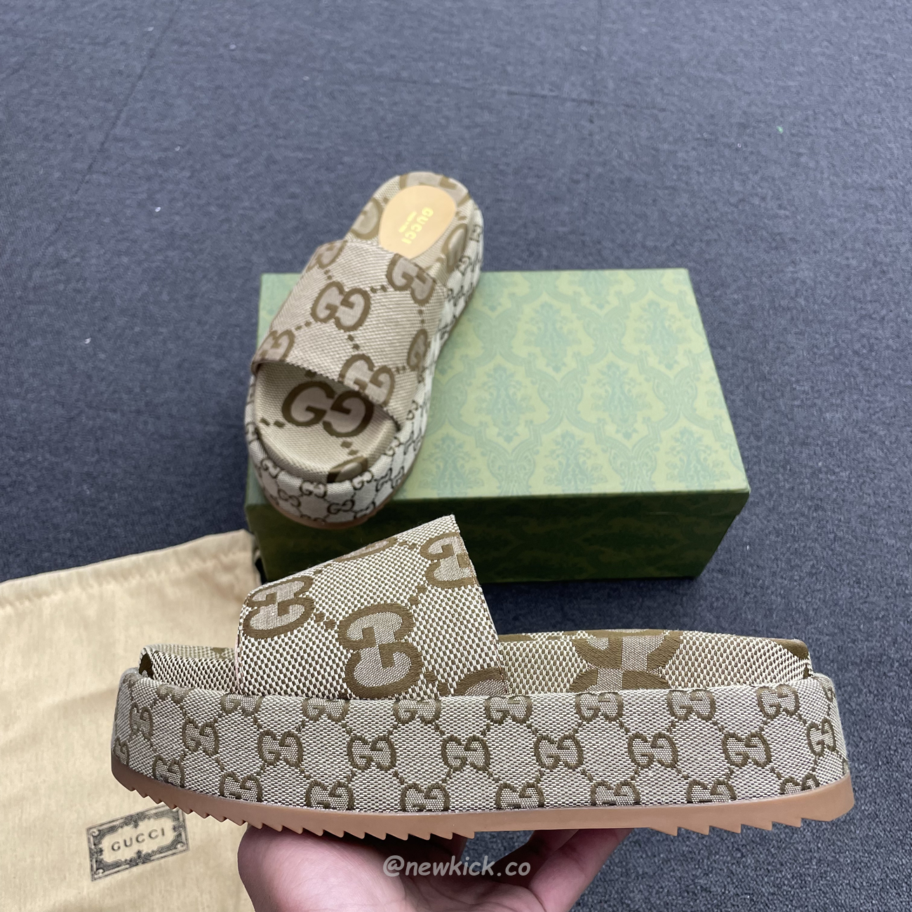 Gucci Angelina Platform 55 Mm Sandal Greybetis Mlamour Canberra 623212 Uko00 2580 (5) - www.newkick.org Gucci Angelina Platform 55 Mm Sandal Greybetis Mlamour Canberra 623212 Uko00 2580 (5) - www.newkick.org