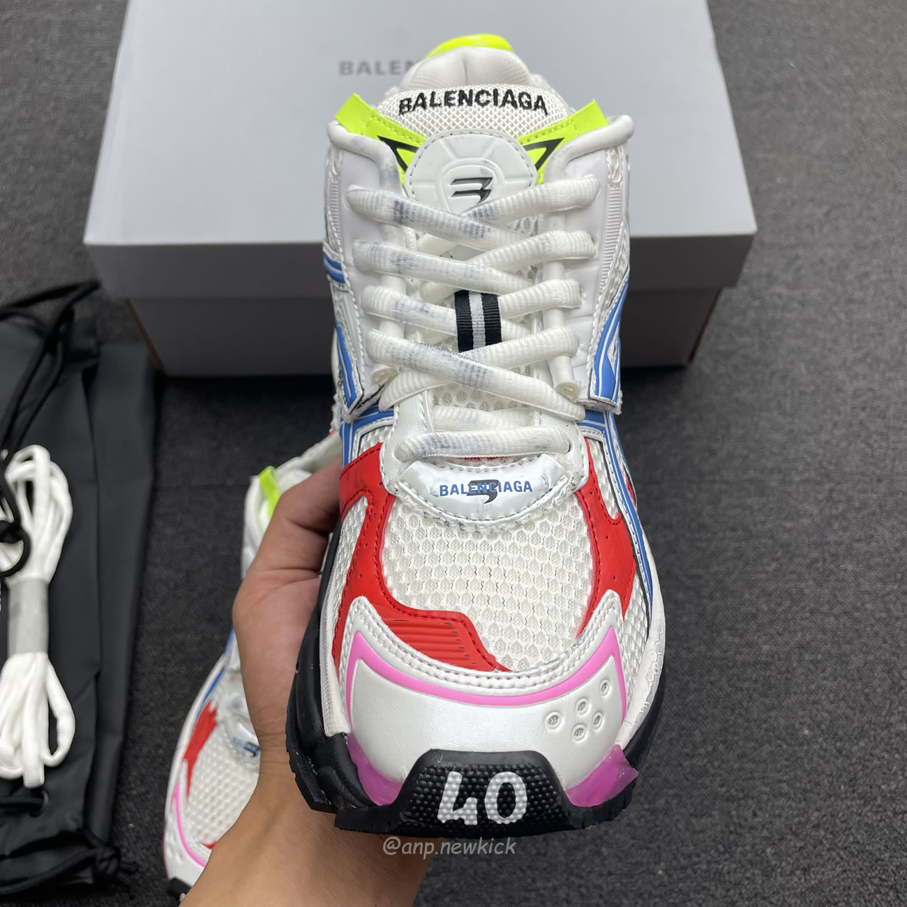 Balenciaga Multicolor Mesh Rubber White 677403 W3rb6 9645 (10) - www.newkick.org Balenciaga Multicolor Mesh Rubber White 677403 W3rb6 9645 (10) - www.newkick.org