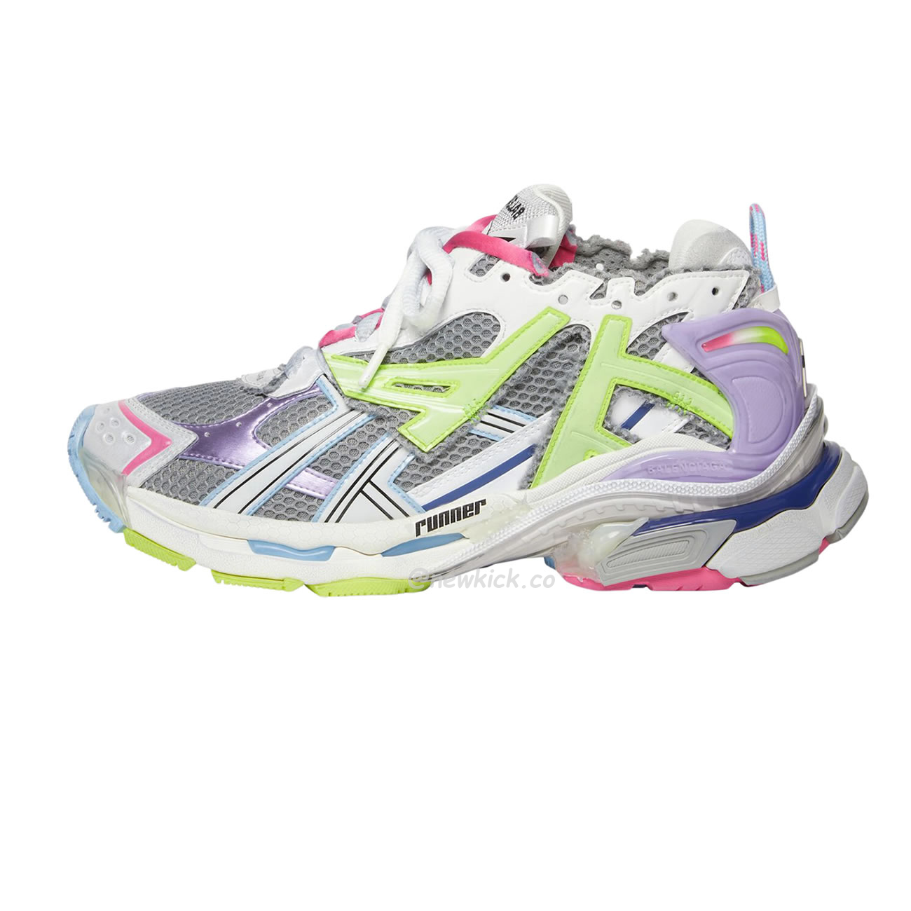 Balenciaga Runner Leather Free Grey Light Purple Neon Yellow White 677403w3rbp1745 (1) - www.newkick.vip Balenciaga Runner Leather Free Grey Light Purple Neon Yellow White 677403w3rbp1745 (1) - www.newkick.vip