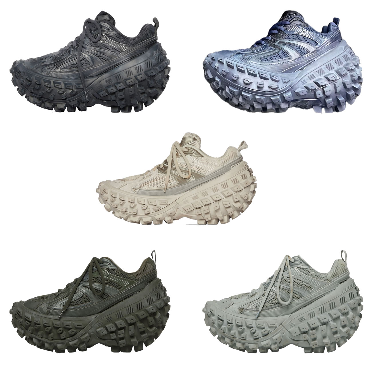 Balenciaga Defender Green Black Grey Navy Beige (1) - www.newkick.org Balenciaga Defender Green Black Grey Navy Beige (1) - www.newkick.org