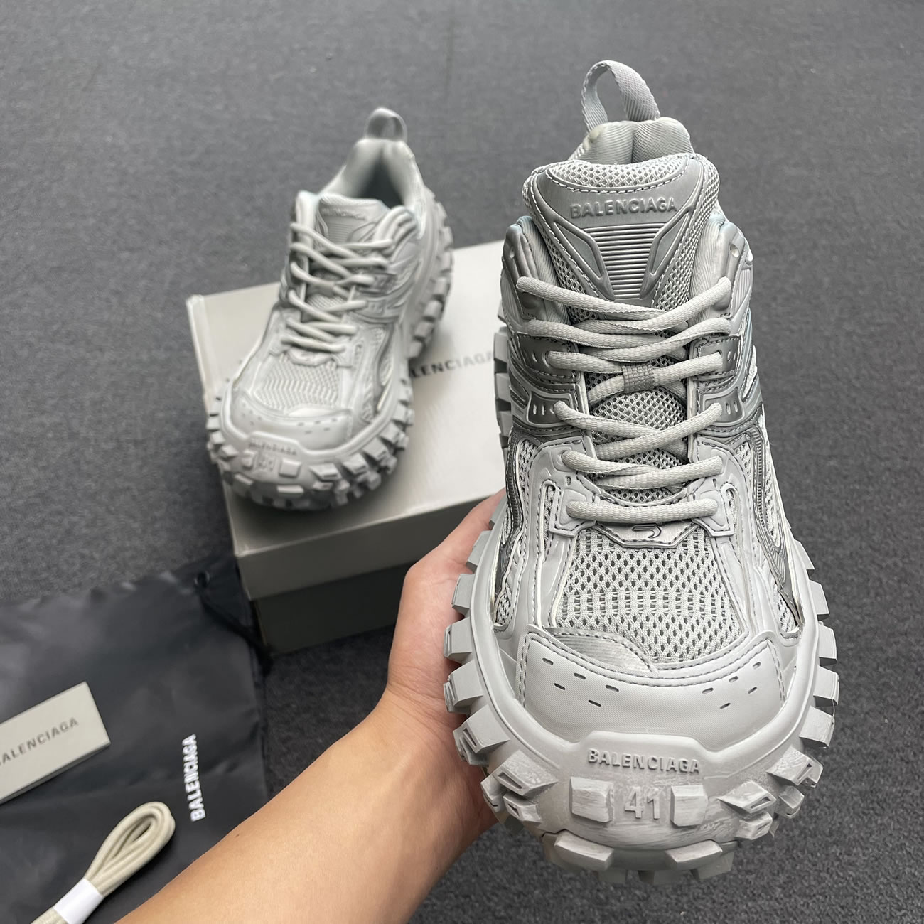 Balenciaga Defender Green Black Grey Navy Beige (17) - www.newkick.org Balenciaga Defender Green Black Grey Navy Beige (17) - www.newkick.org