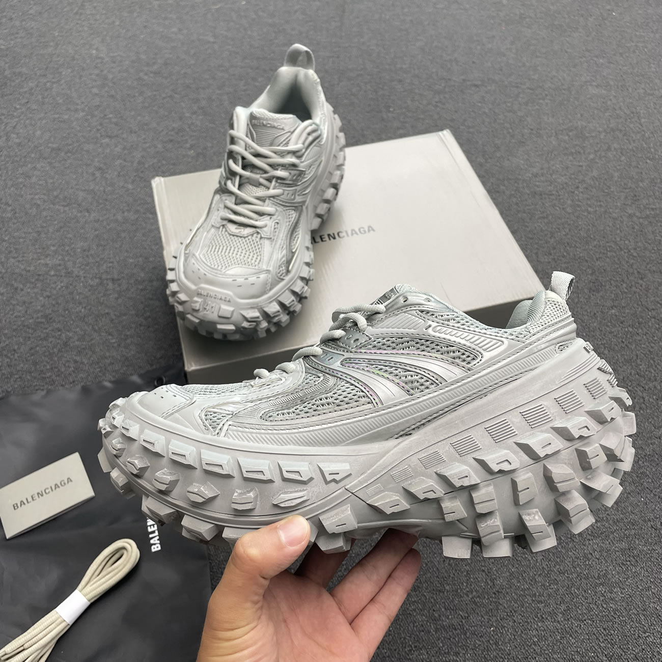 Balenciaga Defender Green Black Grey Navy Beige (20) - www.newkick.org Balenciaga Defender Green Black Grey Navy Beige (20) - www.newkick.org