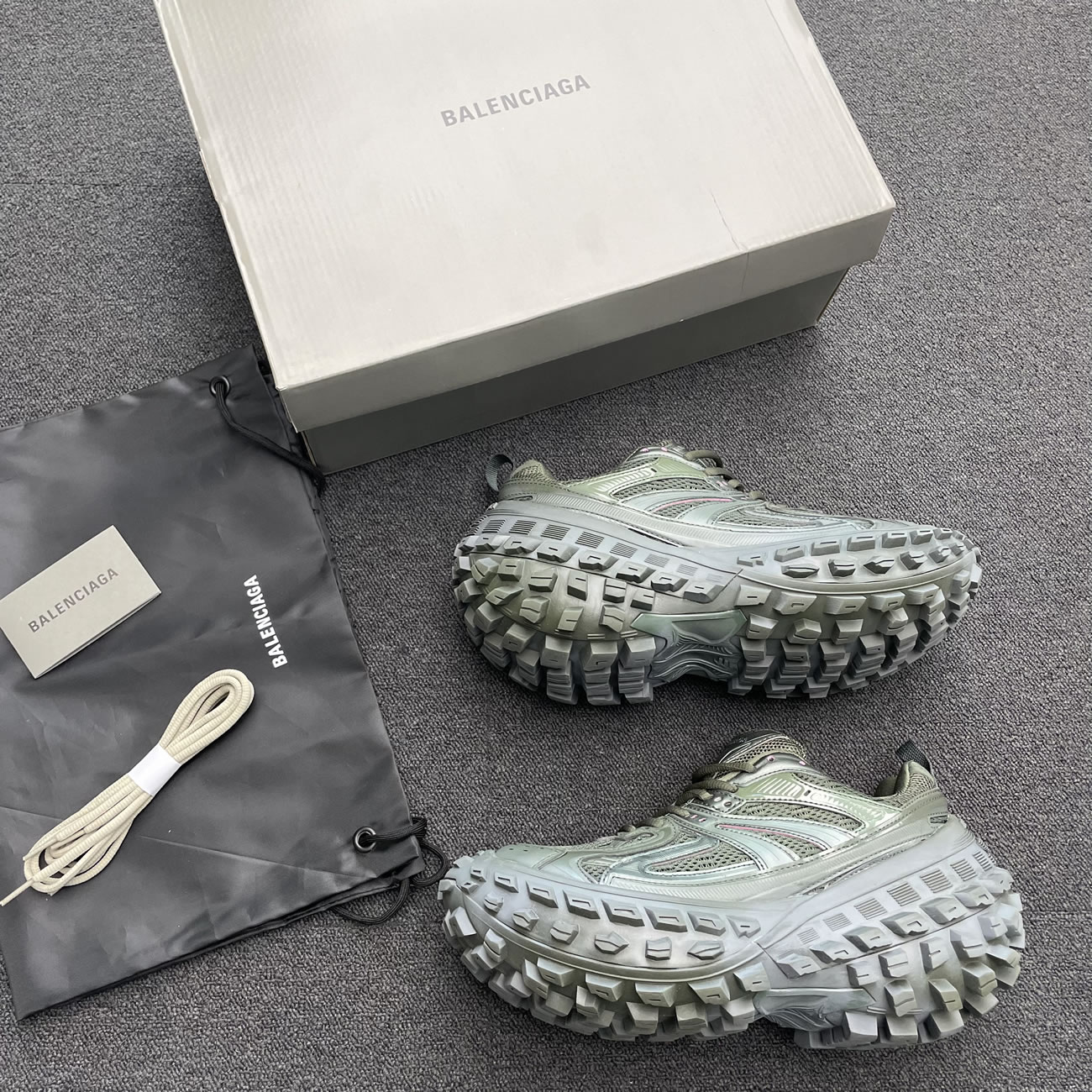 Balenciaga Defender Green Black Grey Navy Beige (36) - www.newkick.org Balenciaga Defender Green Black Grey Navy Beige (36) - www.newkick.org
