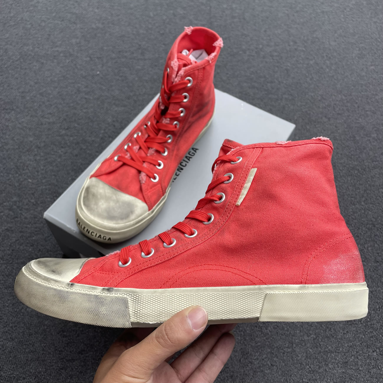 Balenciaga Paris High Top Black 688752w3rc11090 (14) - www.newkick.org