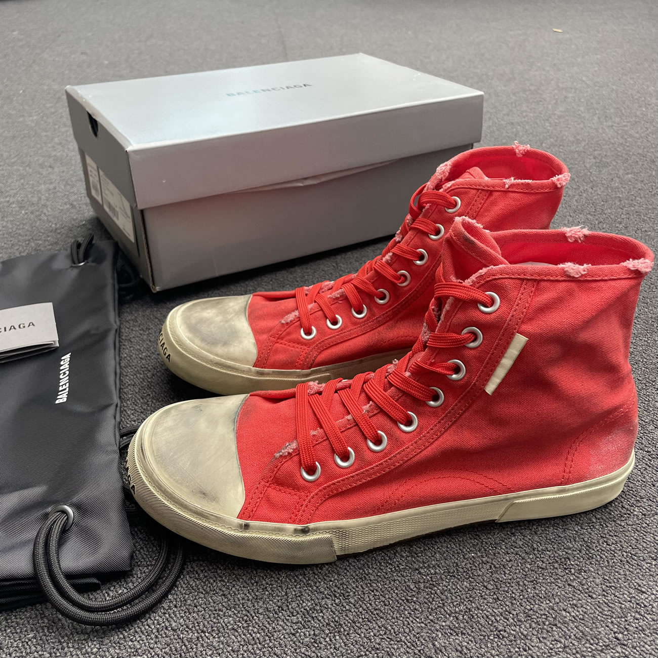 Balenciaga Paris High Top Black 688752w3rc11090 (17) - www.newkick.org