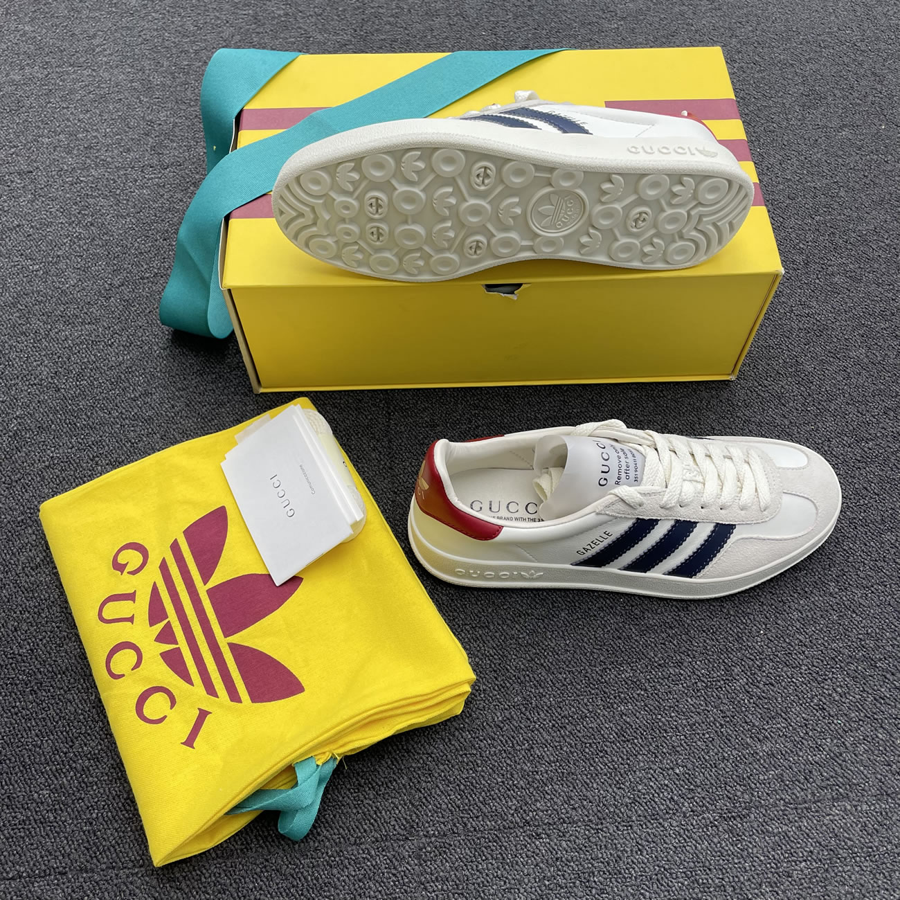 Adidas X Gucci Gazelle White 707847utt109060 (7) - www.newkick.org Adidas X Gucci Gazelle White 707847utt109060 (7) - www.newkick.org