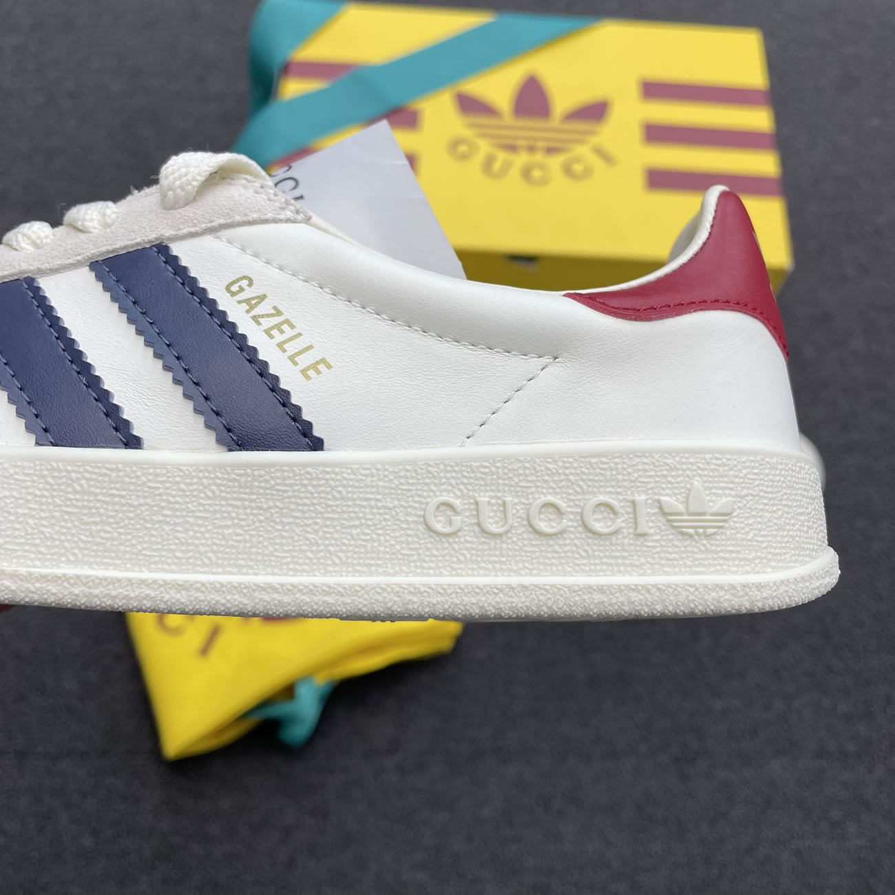 Adidas X Gucci Gazelle White 707847utt109060 (8) - www.newkick.org Adidas X Gucci Gazelle White 707847utt109060 (8) - www.newkick.org
