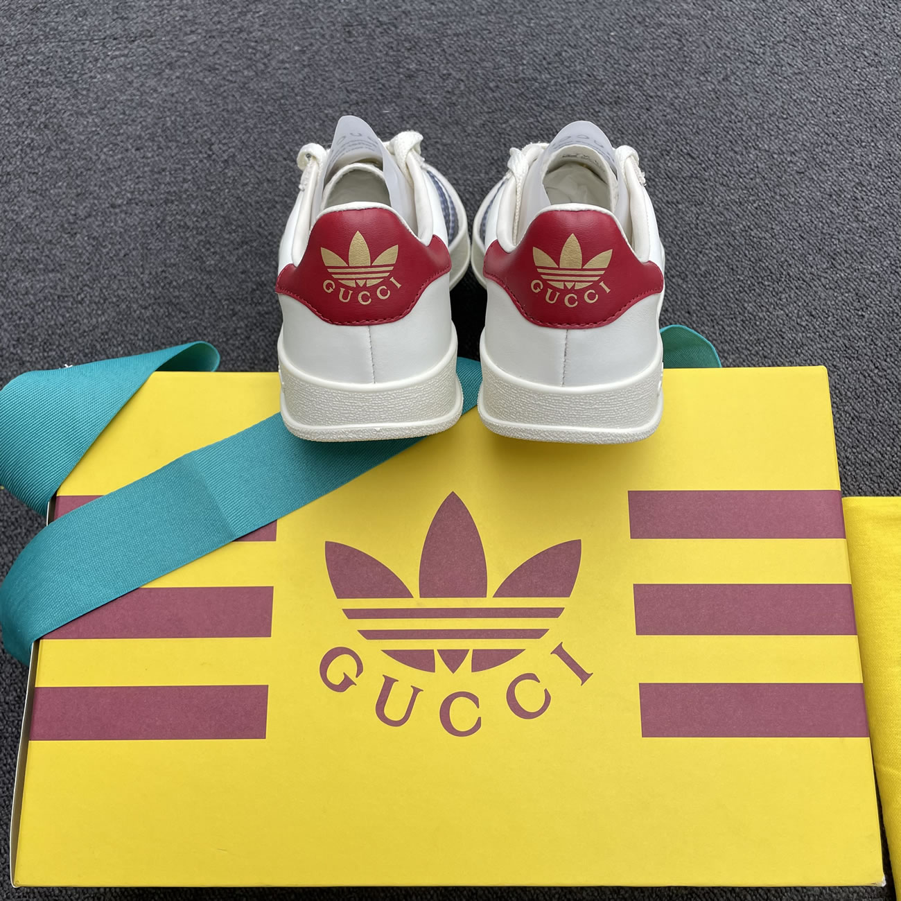 Adidas X Gucci Gazelle White 707847utt109060 (9) - www.newkick.org Adidas X Gucci Gazelle White 707847utt109060 (9) - www.newkick.org