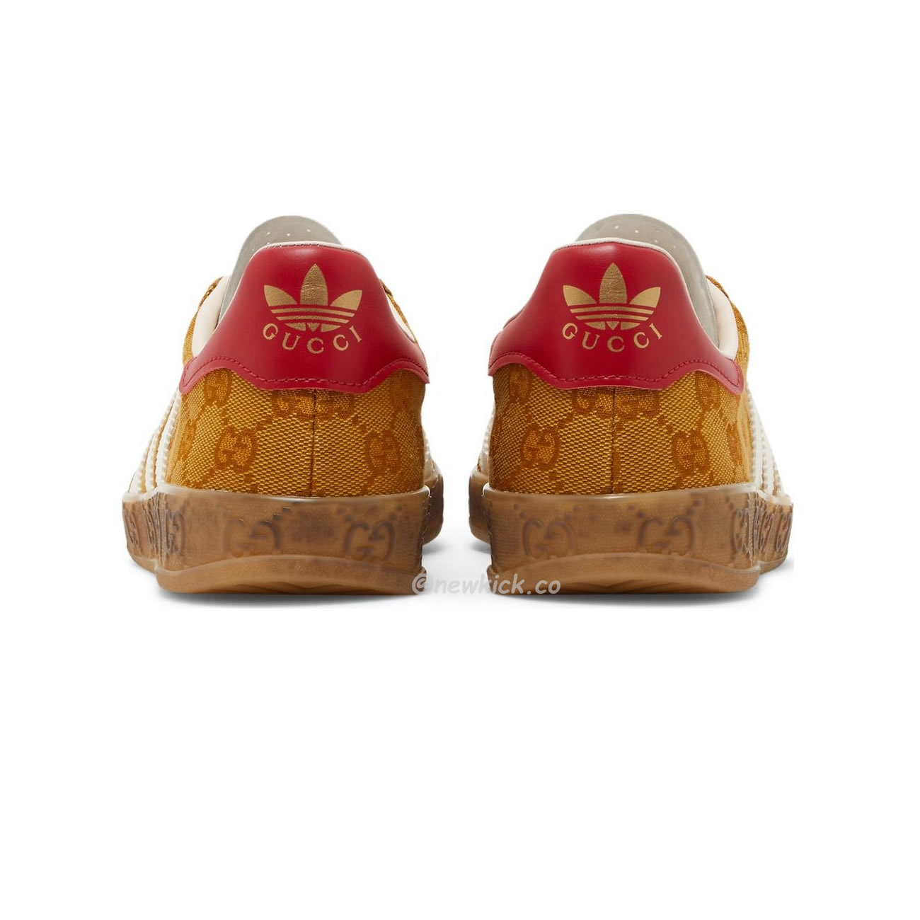 Adidas Gazelle Gucci Original Gg Beige Brown 707868 Uwv20 7162 (4) - www.newkick.vip