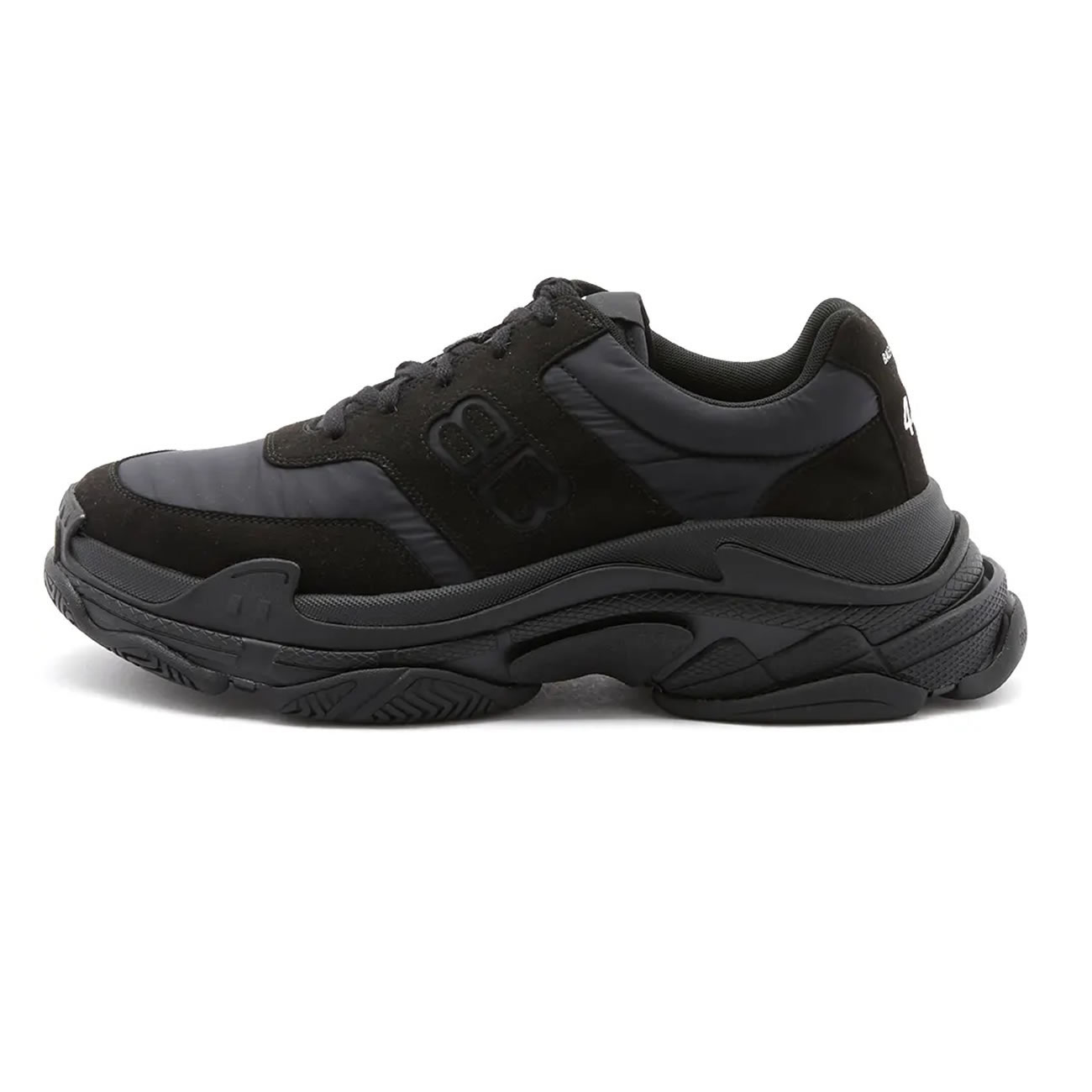Balenciaga Triple S Nylon Black Bule 710157 W3cu1 1000 (1) - www.newkick.vip Balenciaga Triple S Nylon Black Bule 710157 W3cu1 1000 (1) - www.newkick.vip